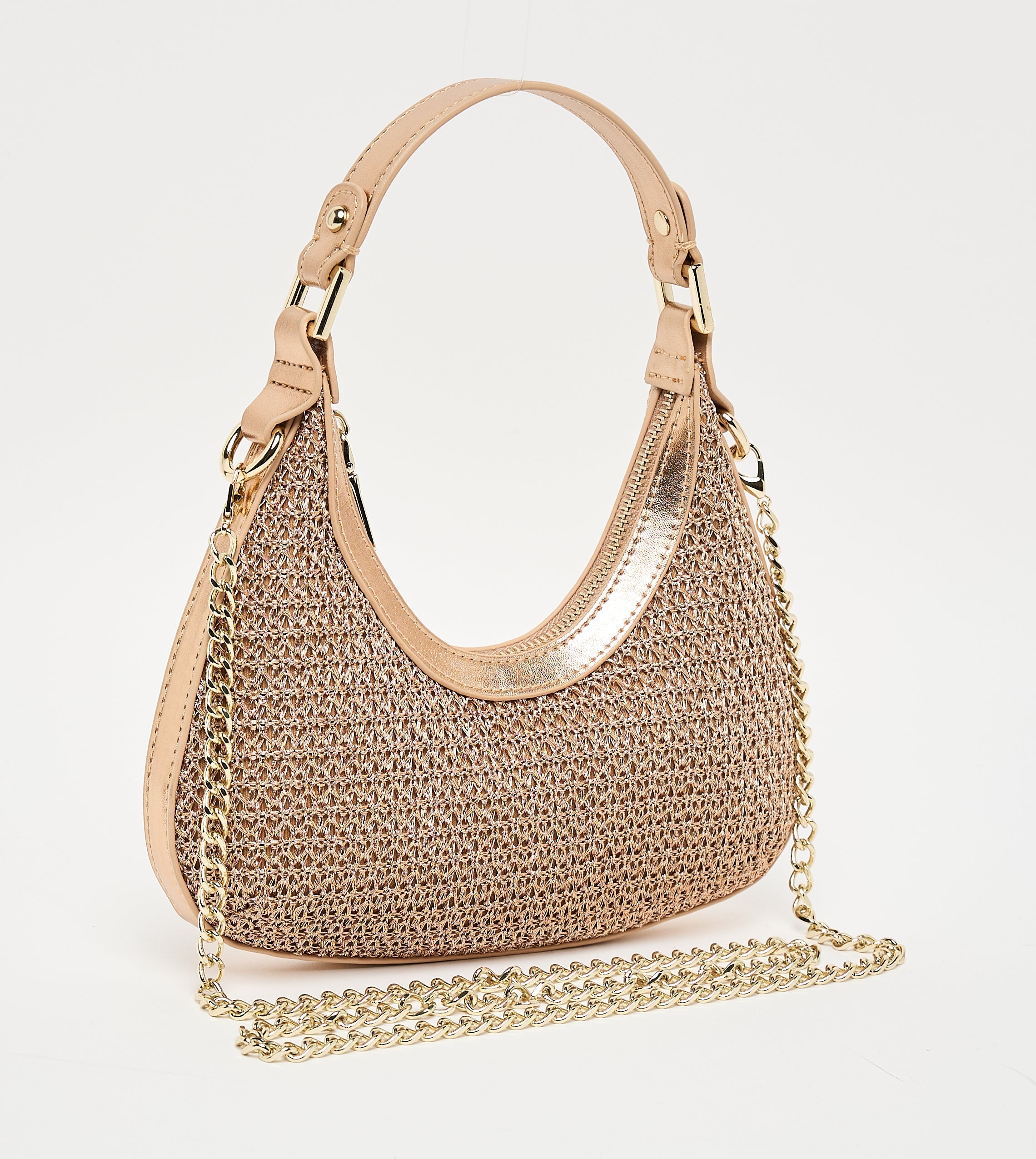 Bascend Gold Women's Hobo Bags - view 3