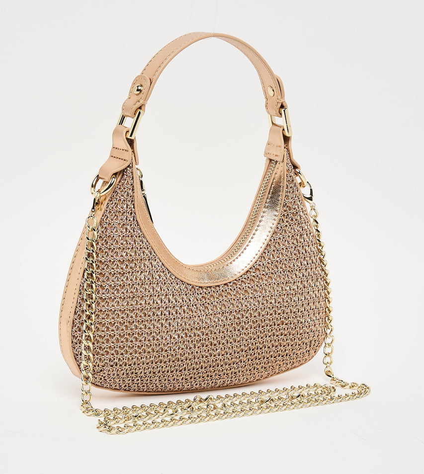 Bascend Gold Women's Hobo Bags - view 3