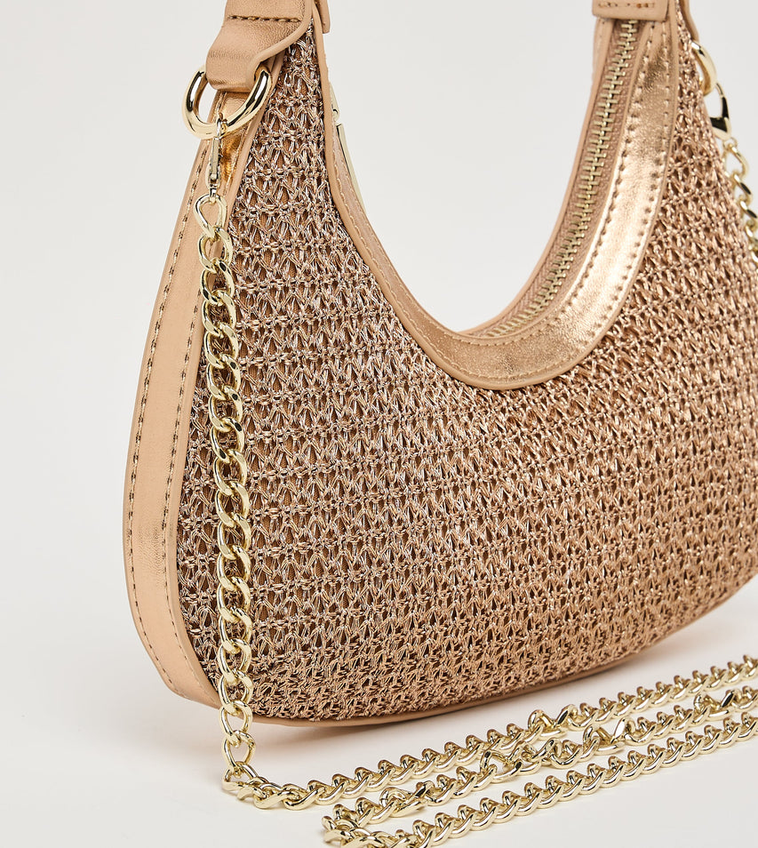 Bascend Gold Women's Hobo Bags - view 4