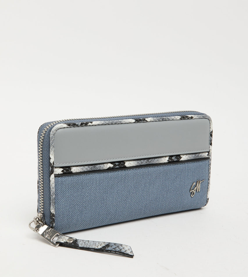 Bmonay Blue Women's Wallets