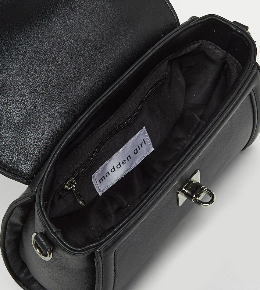 Madden Girl Black Women's Satchel - view 6