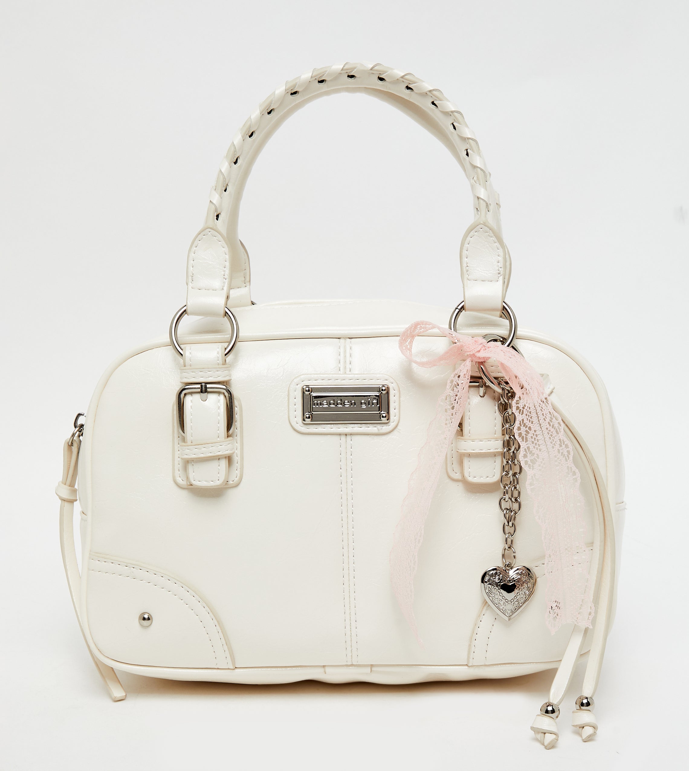 Madden Girl Cream Women's Shoulder Bag