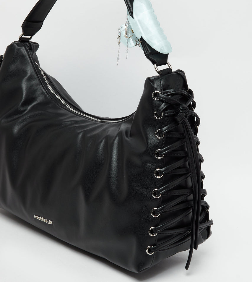 Madden Girl Black Women's Crossbody Bag - view 5