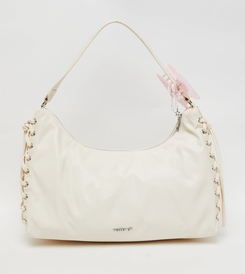 Madden Girl Cream Women's Crossbody Bag