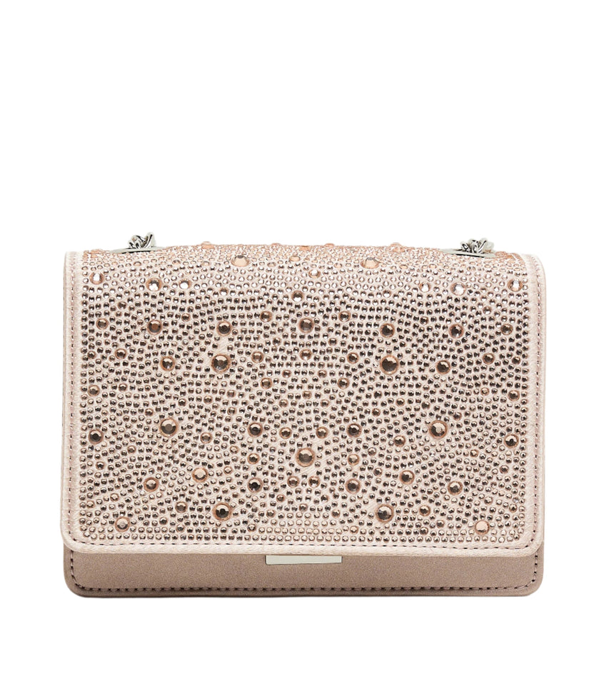 MUSAA ROSE GOLD SHOULDER BAG