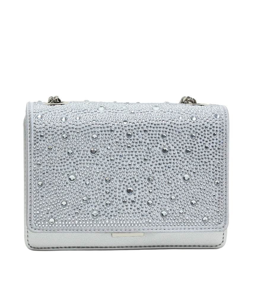 Musaa Women's Silver Shoulder Bag