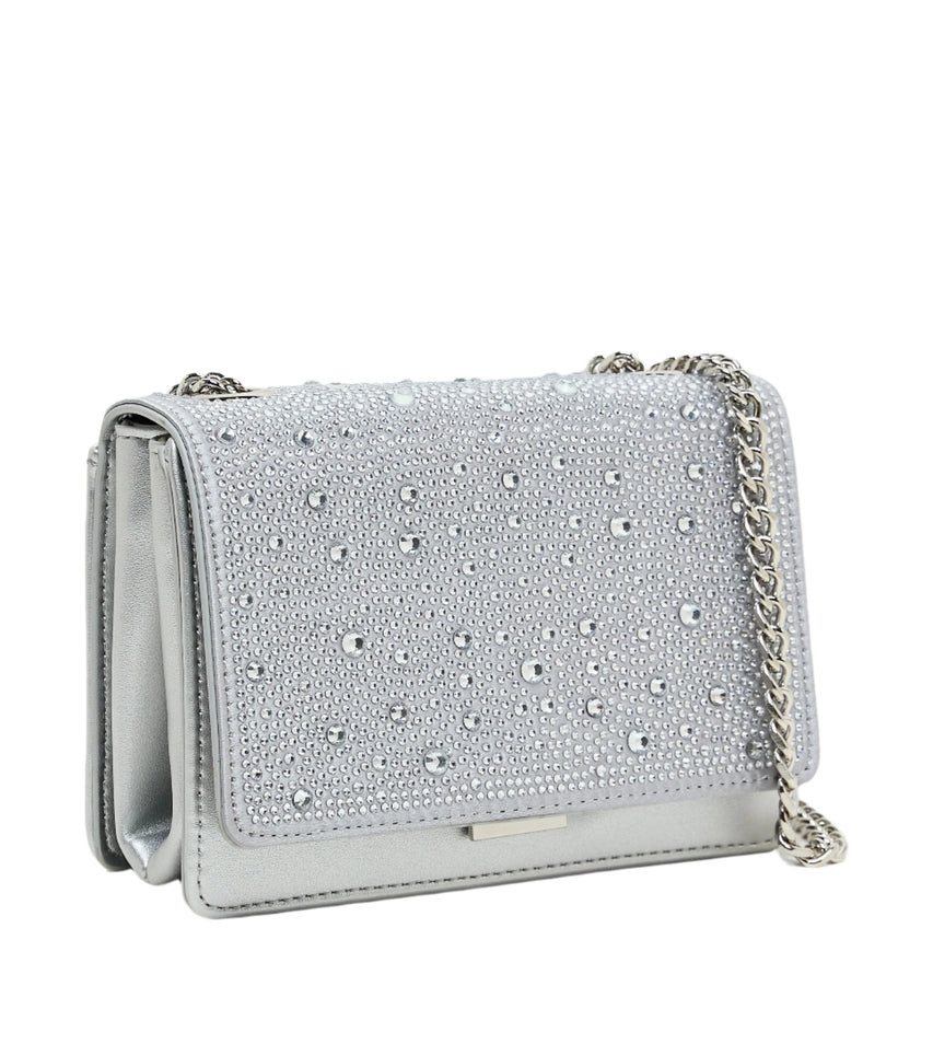 Musaa Women's Silver Shoulder Bag - view 3