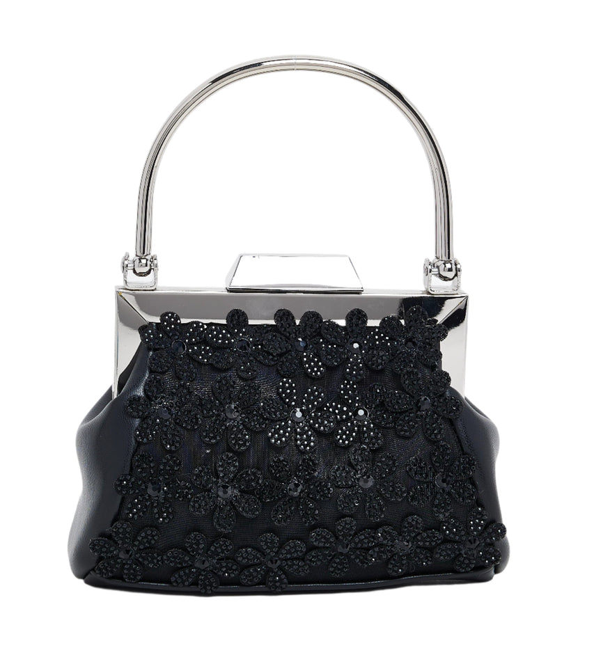 Sehara Women's Black Clutch