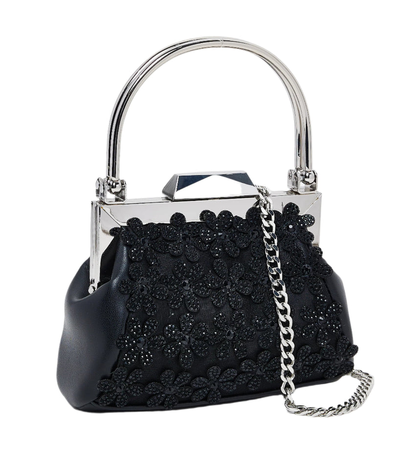 Sehara Women's Black Clutch - view 3