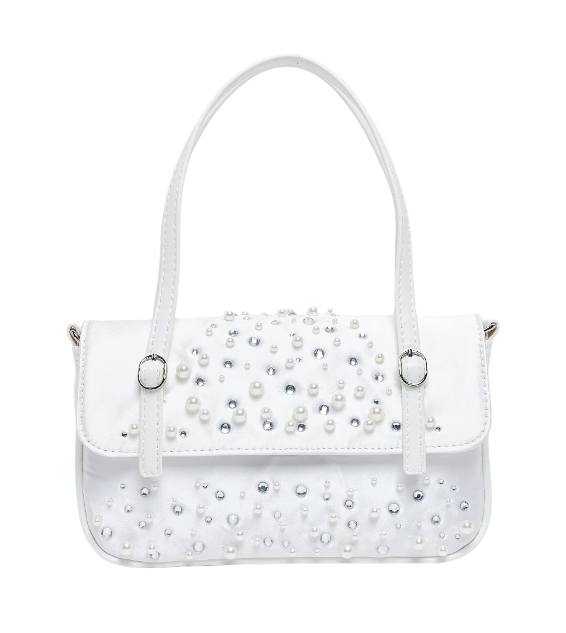 Viewz Women's White Shoulder Bag