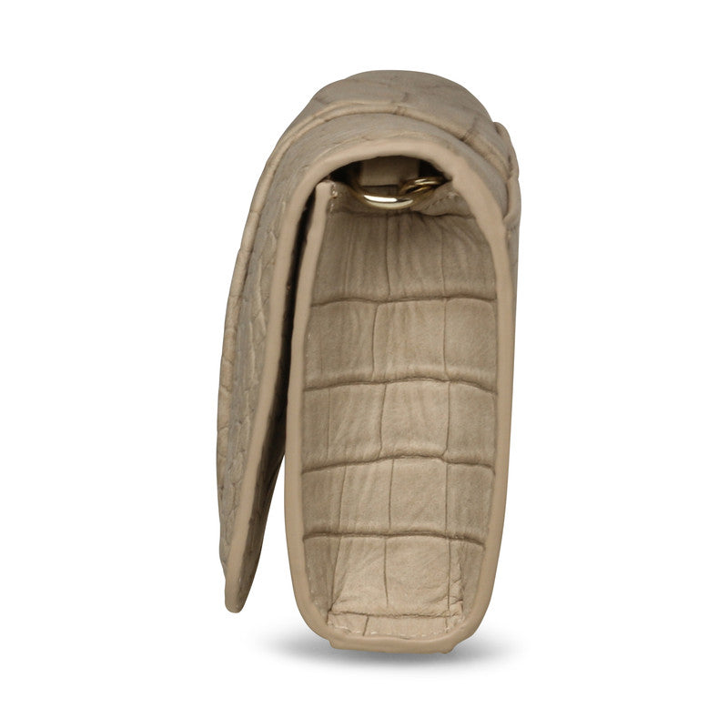 Bazalea Beige Women's Clutch - view 3
