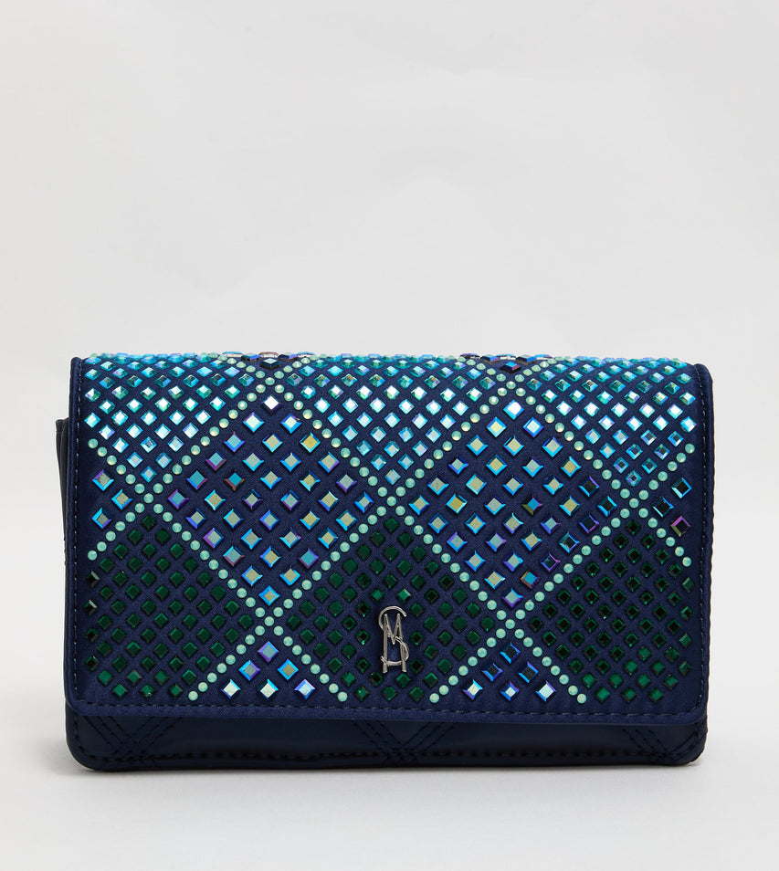 Baddi Women's Blue Crossbody Bag