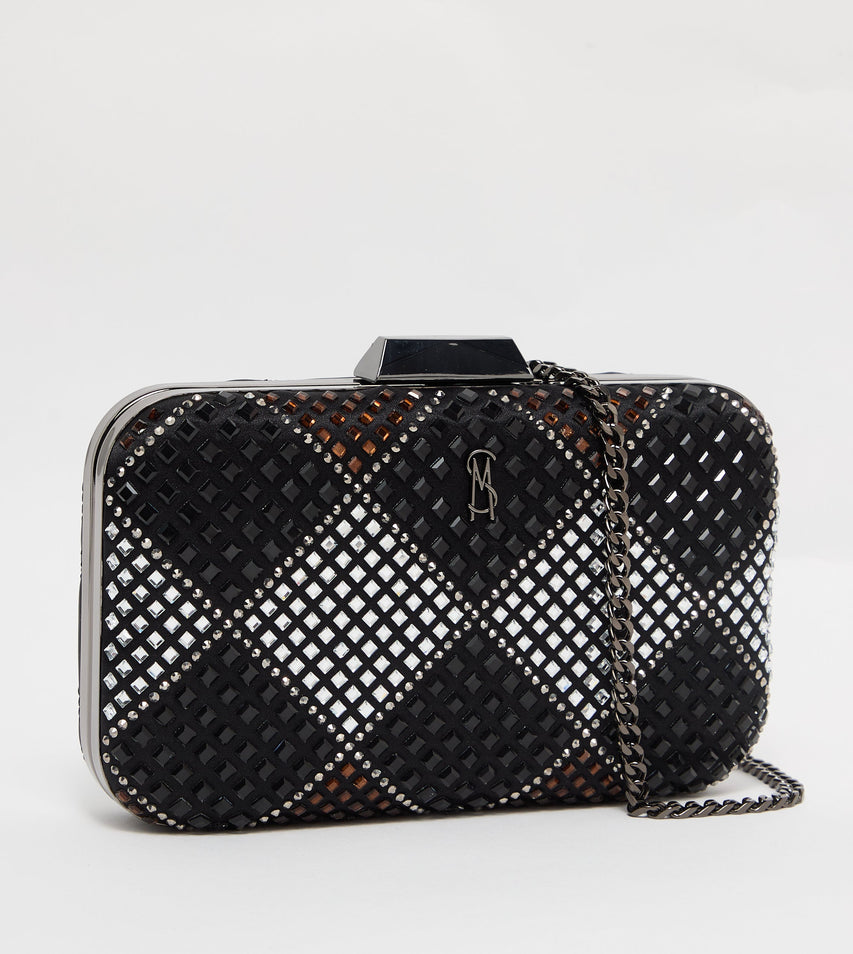 Badelaid Women's Black Multicolor Clutch