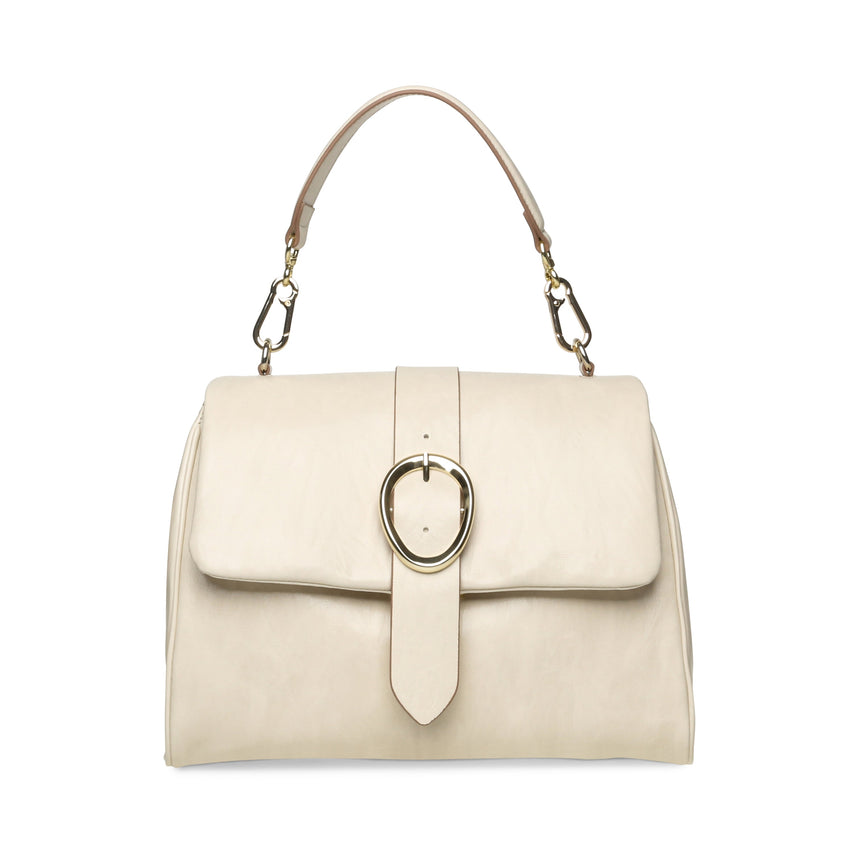 Bengine Women's Bone/Gold Satchel Bag