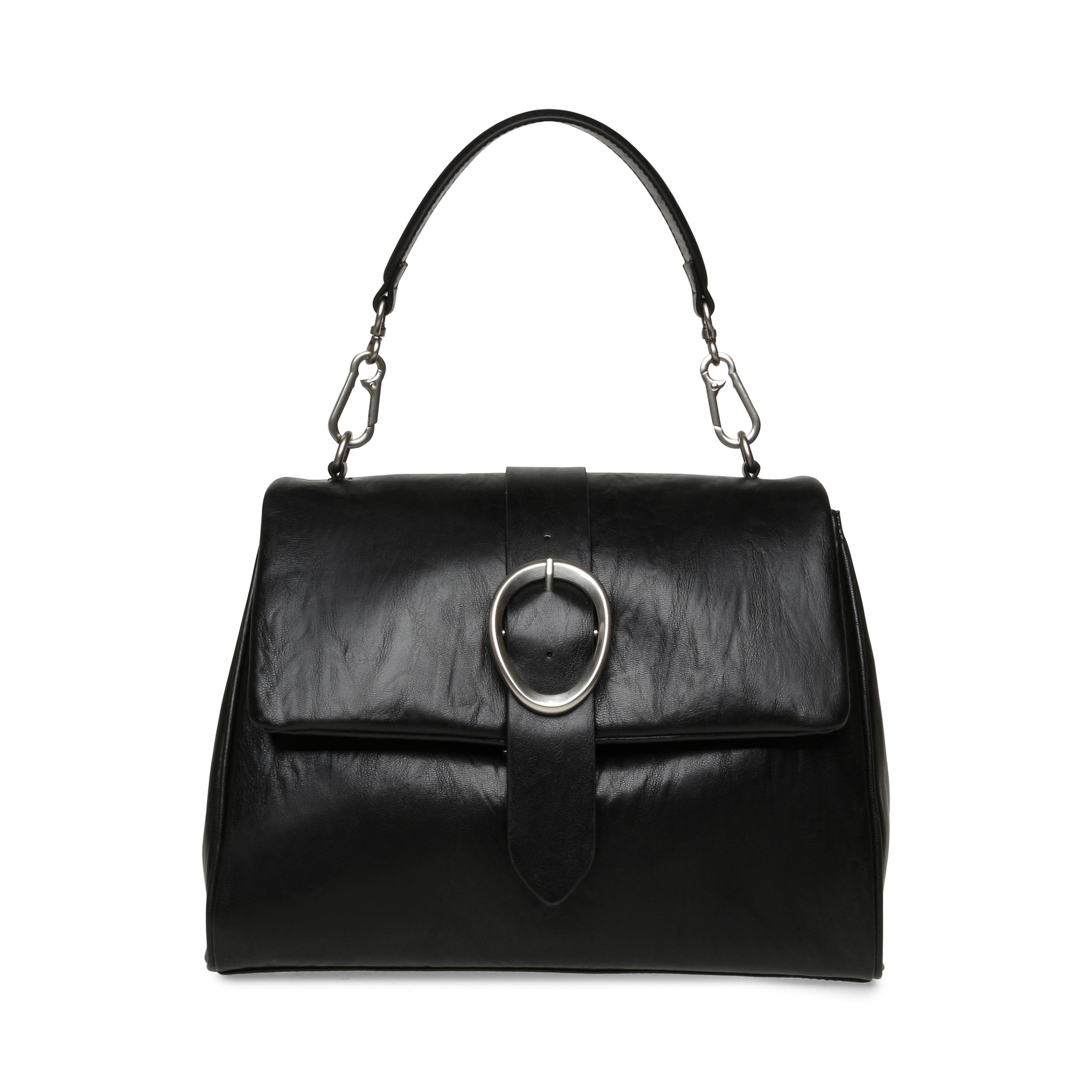 Engine Women's Black/Silver Satchel Bag