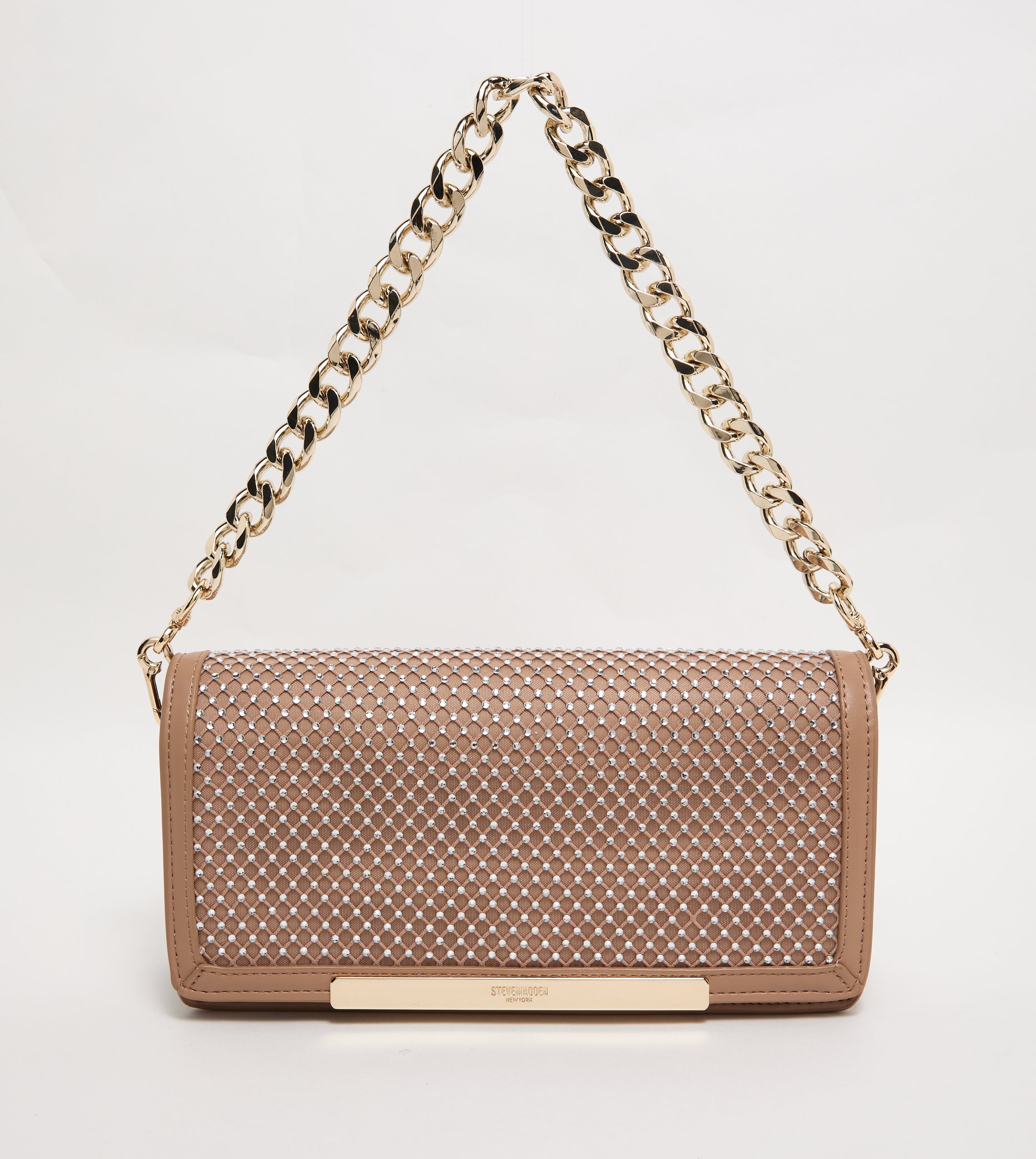 Btaya Women's Nude Shoulder Bag