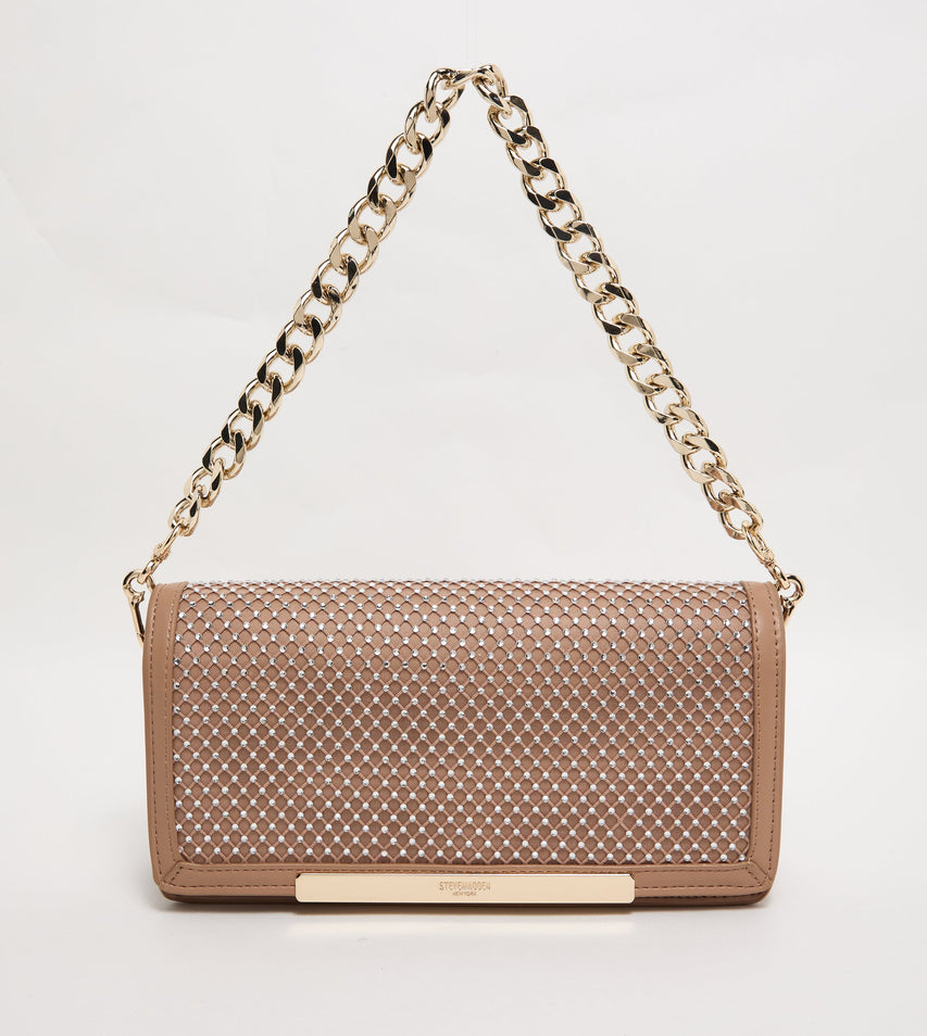 Btaya Women's Nude Shoulder Bag