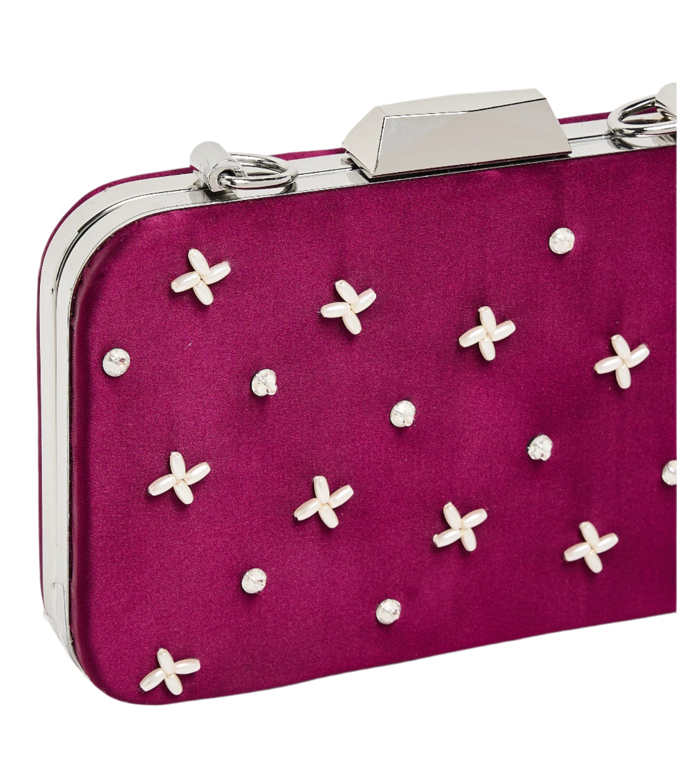 Nour Women's Plum Clutch - view 4