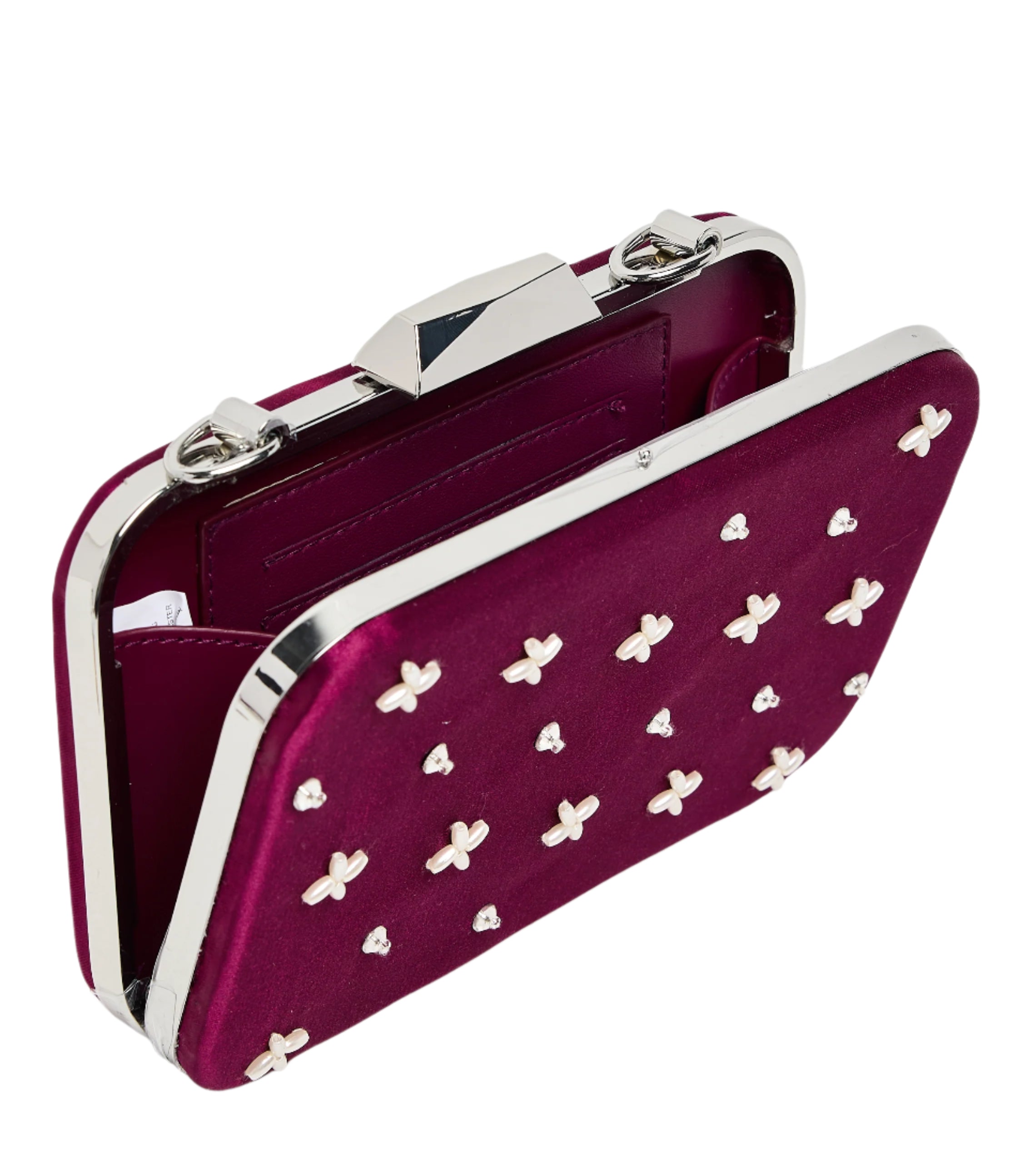 Nour Women's Plum Clutch - view 3