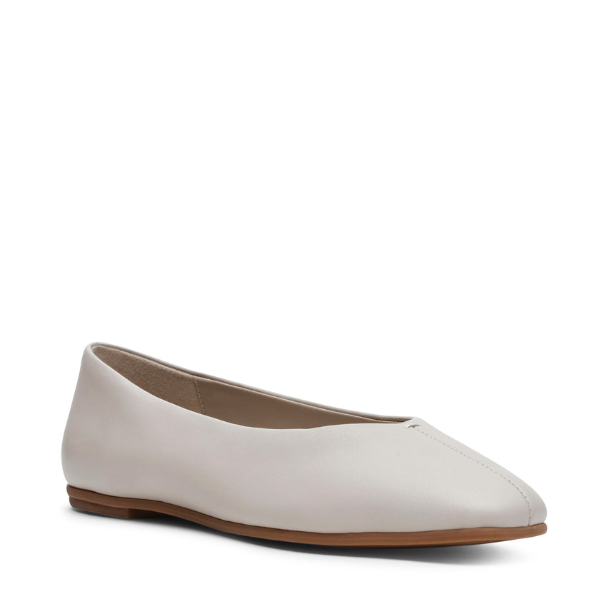 Slique Women's Bone Leather Ballet Flats - view 2