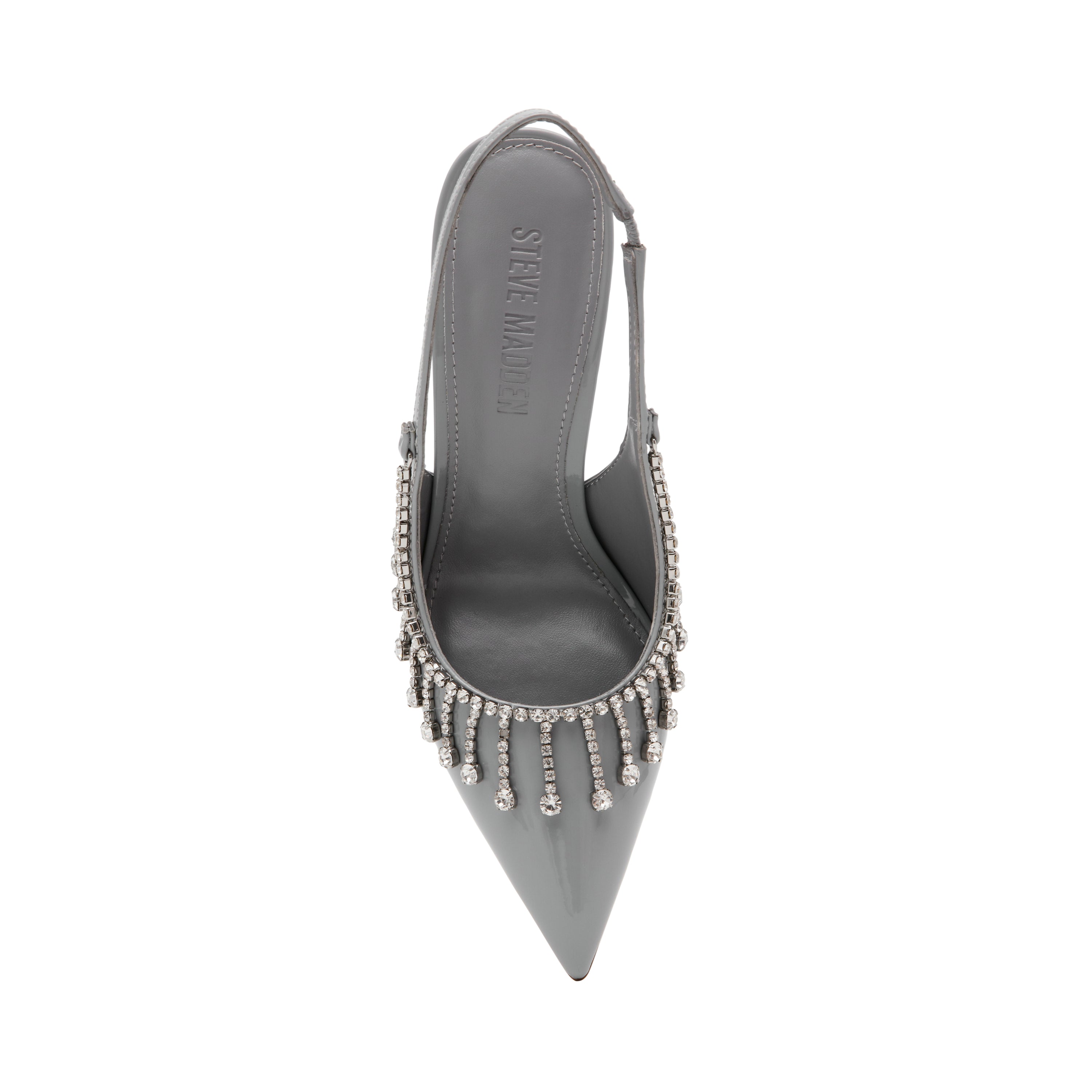 Thrill Women's Grey Patent Heels - view 4