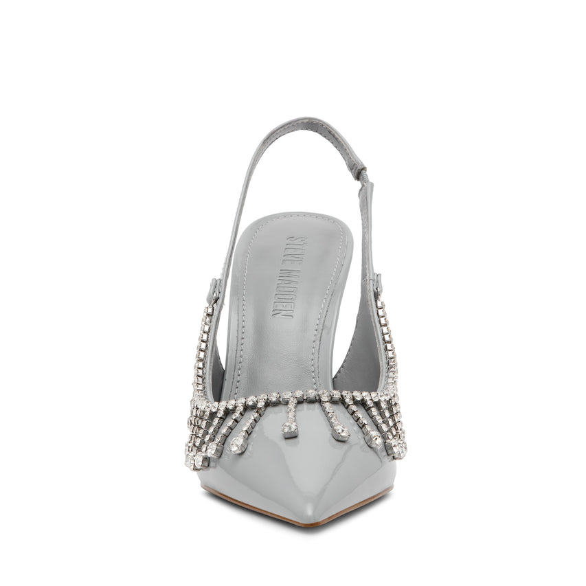Thrill Women's Grey Patent Heels - view 2