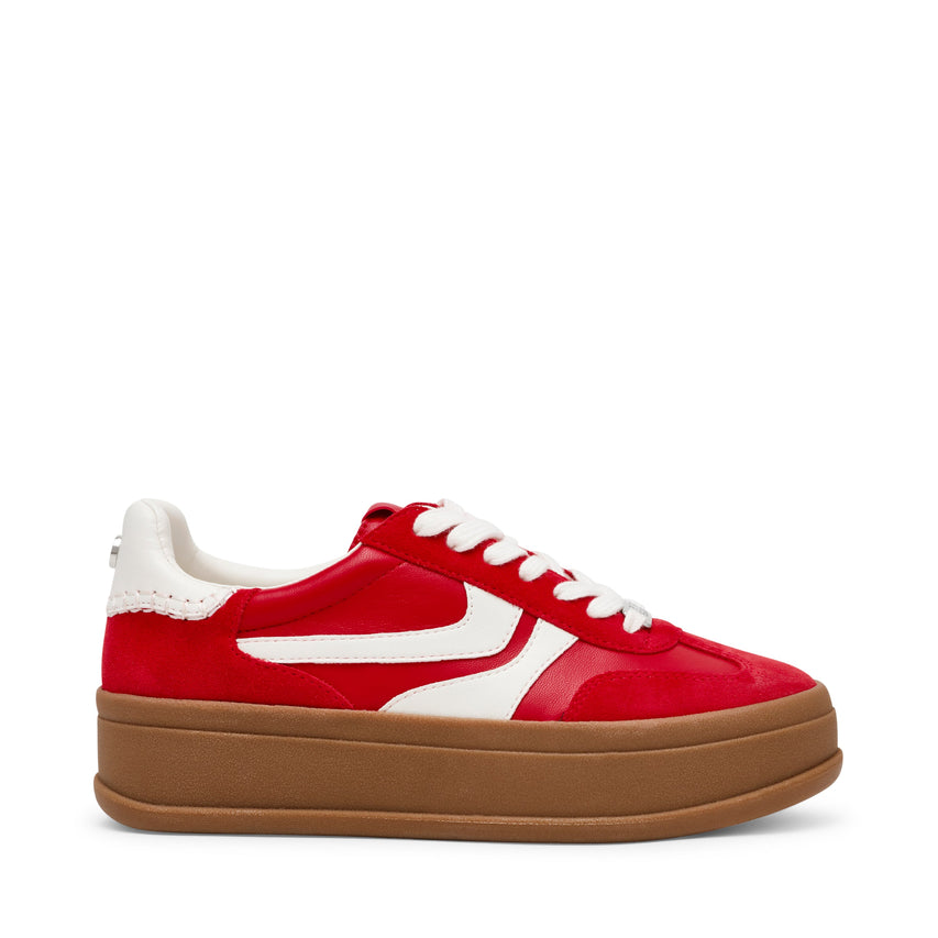 OFF-TRACK RED SNEAKERS