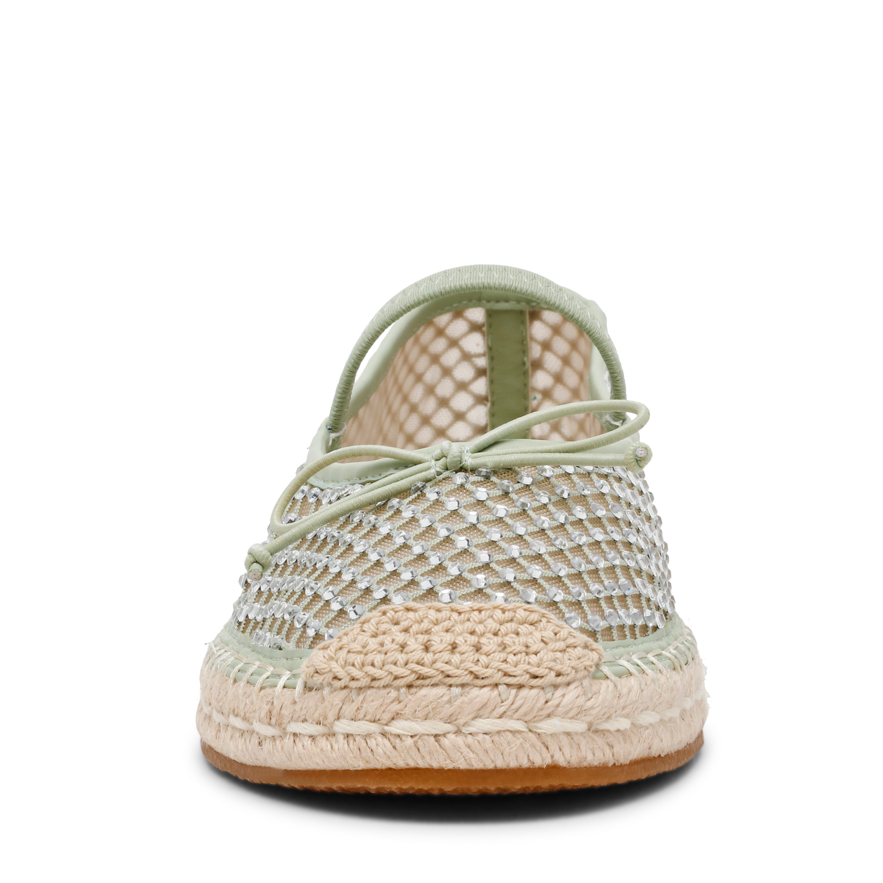 Tobago-R Women's Lime Mesh Ballet Flats - view 4