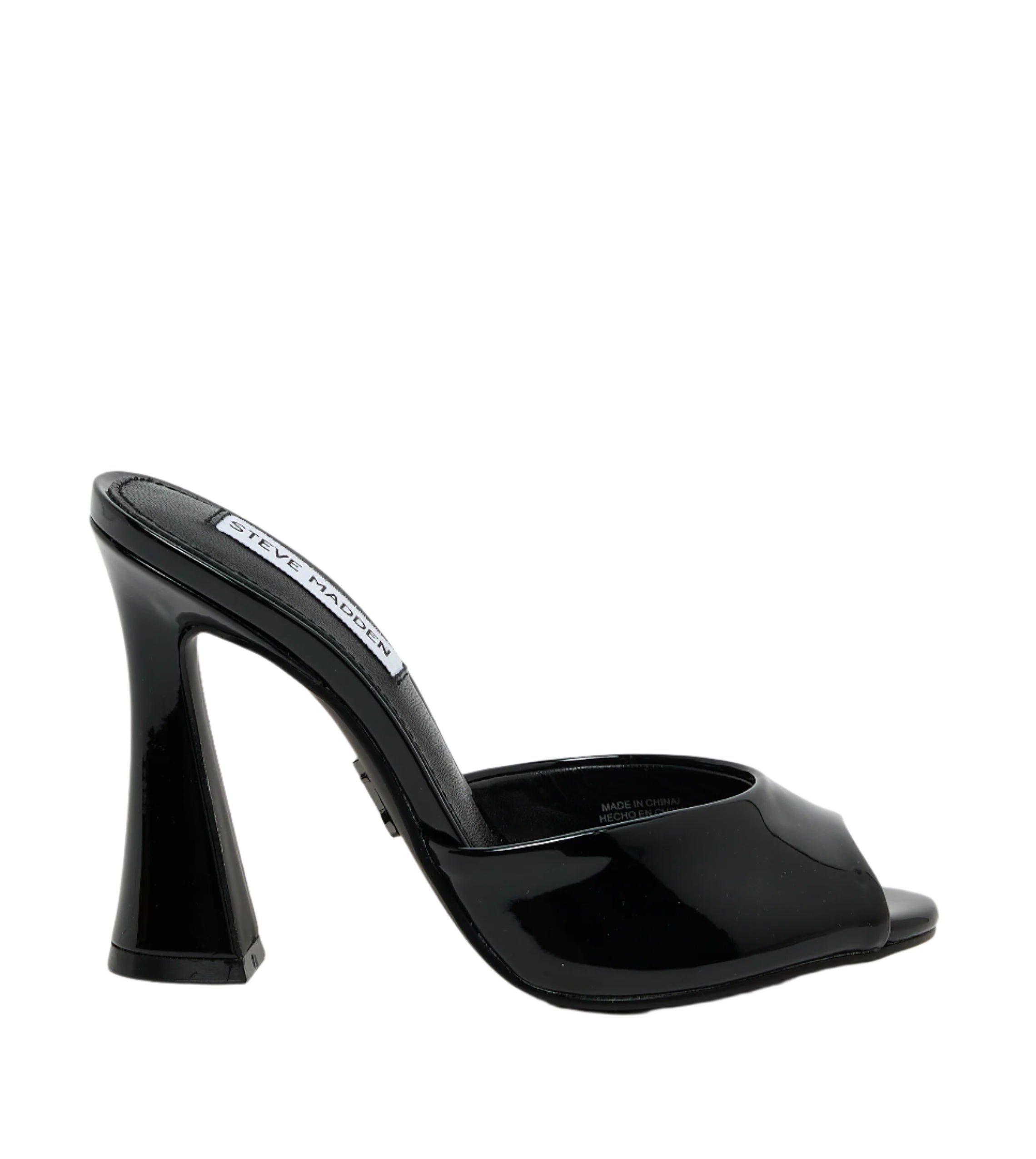 Presecco Women's Black Leather Heels