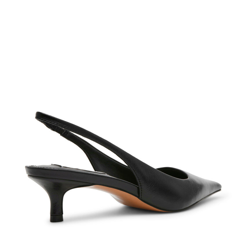 KARI BLACK PARIS LEATHER HEELS - view 2