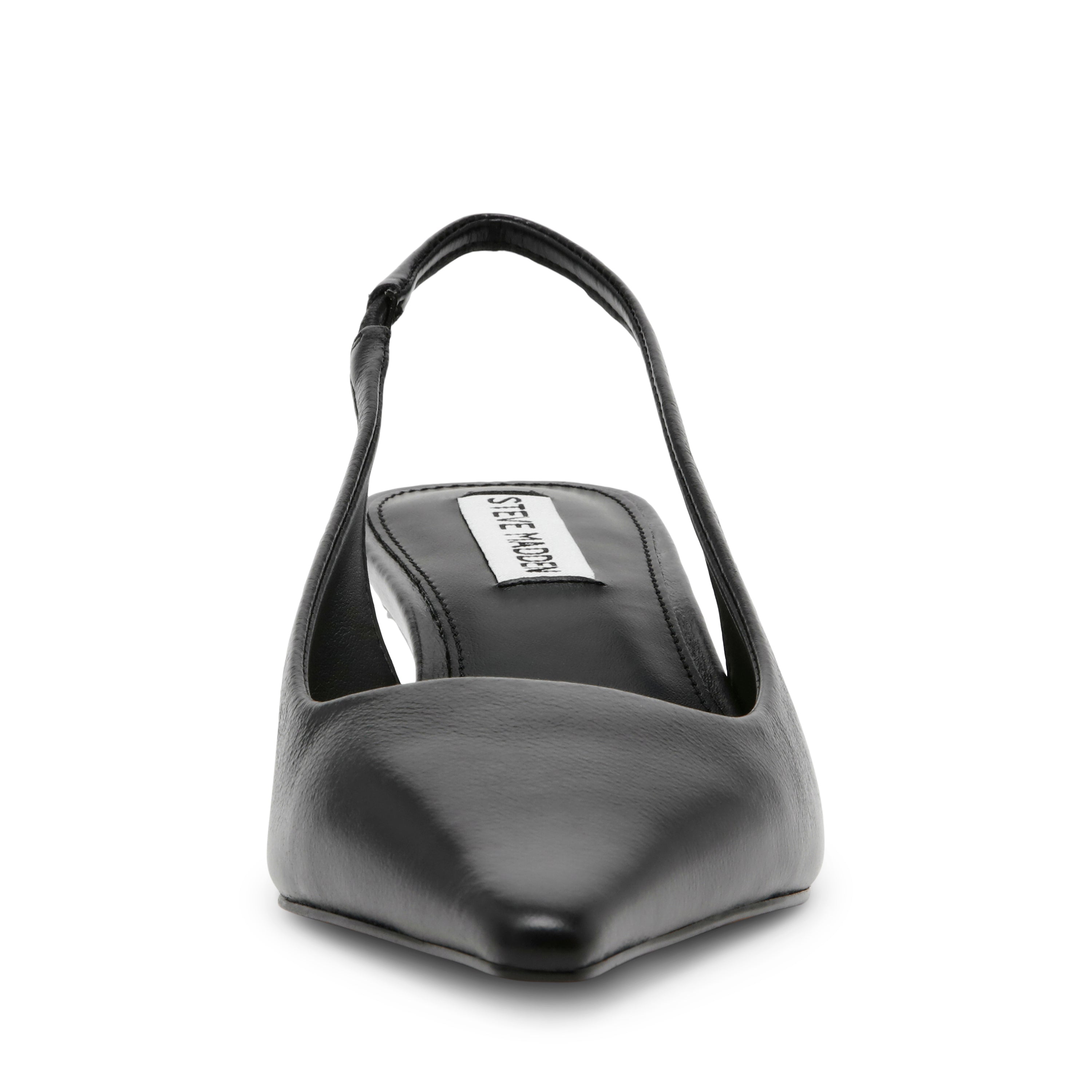 KARI BLACK PARIS LEATHER HEELS - view 4
