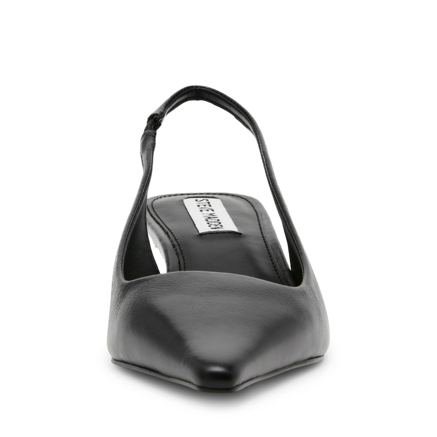 KARI BLACK PARIS LEATHER HEELS - view 4