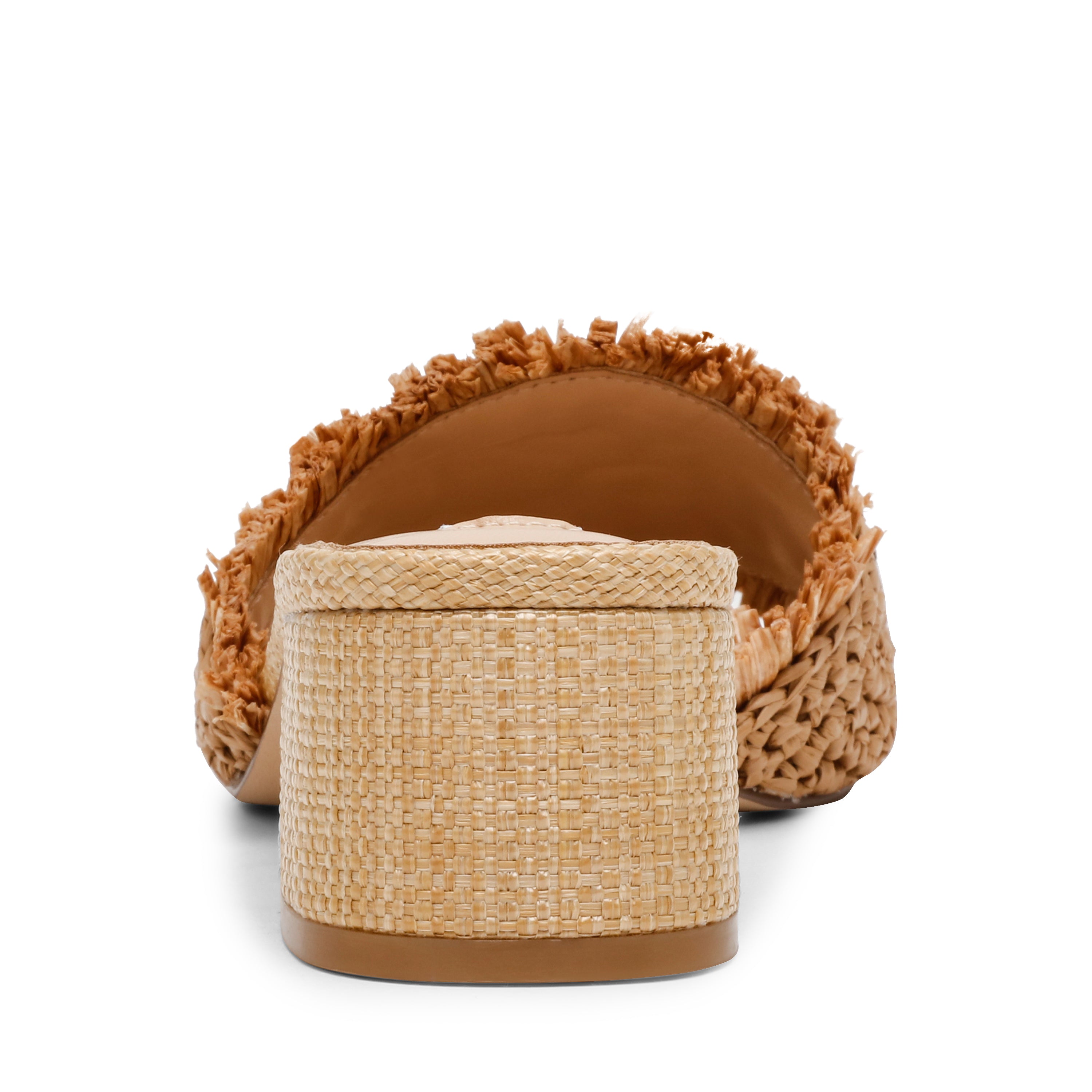 CIENEGA TAN RAFFIA HEELS - view 6