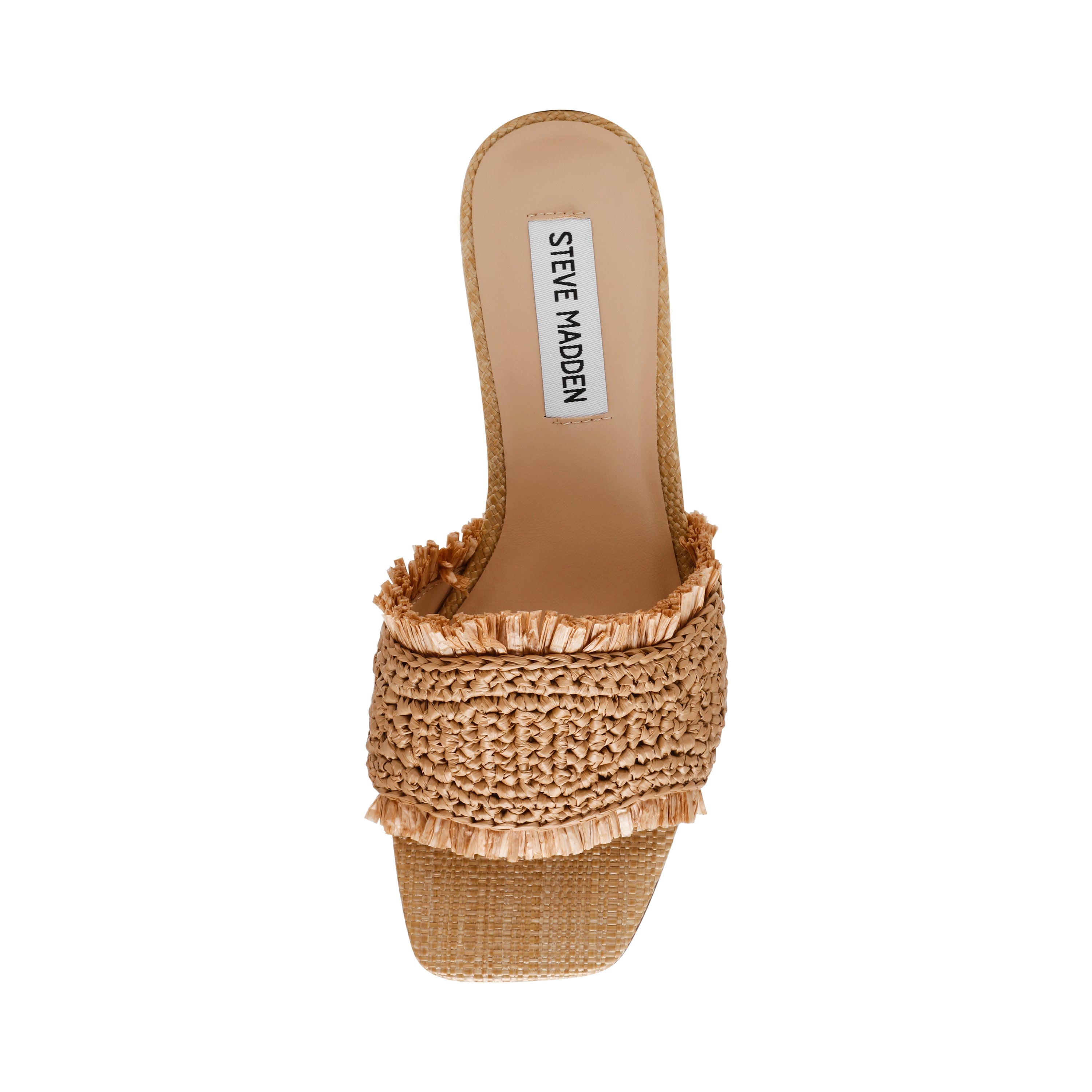 CIENEGA TAN RAFFIA HEELS - view 3
