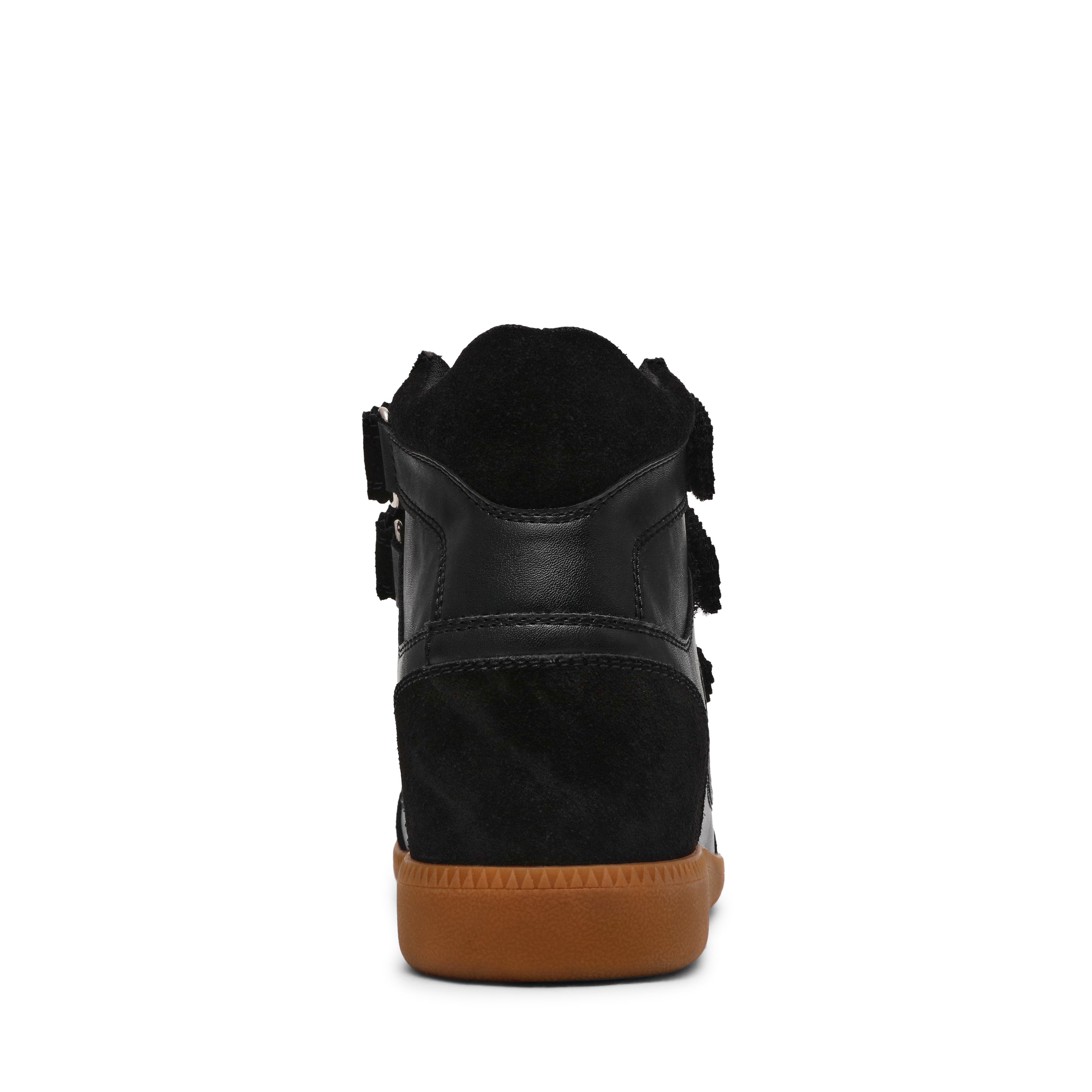 Mustang Women's Black Suede Sneakers - view 3