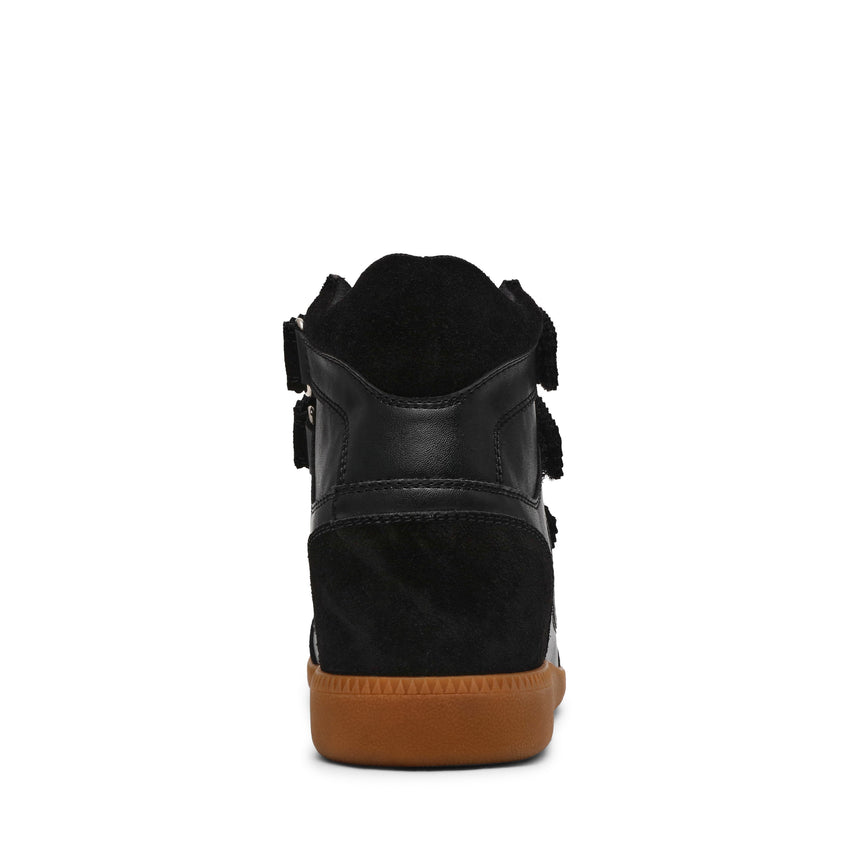Mustang Women's Black Suede Sneakers - view 3
