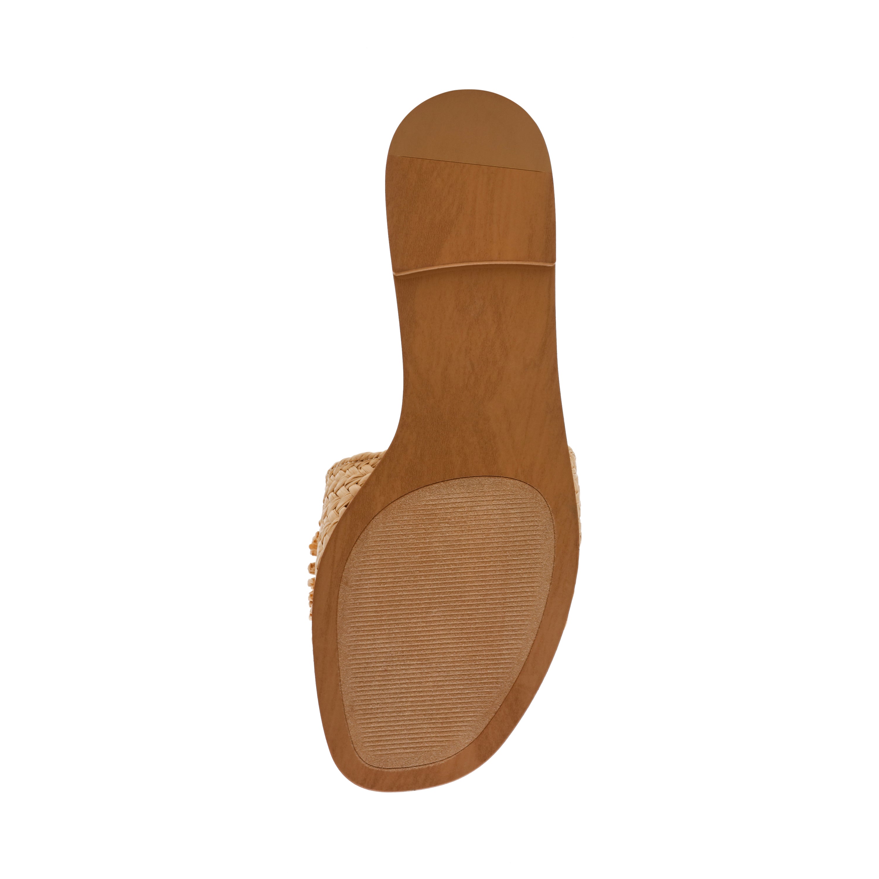 Karaoke Women's Tan Raffia Flat Sandals - view 5