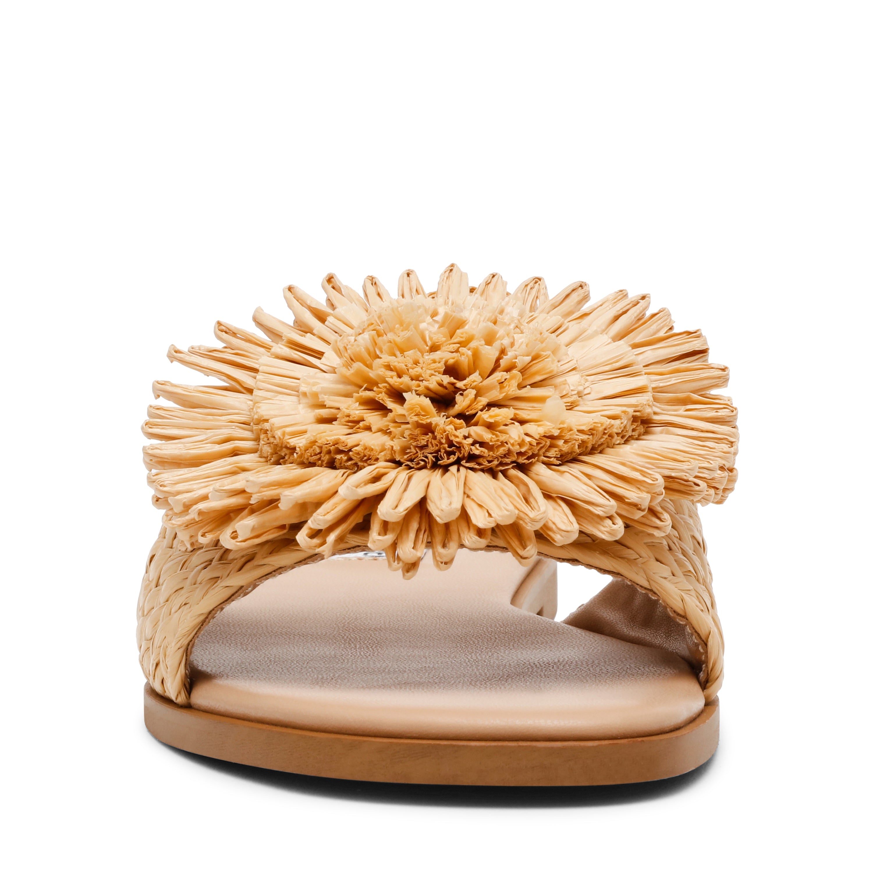 Karaoke Women's Tan Raffia Flat Sandals - view 2