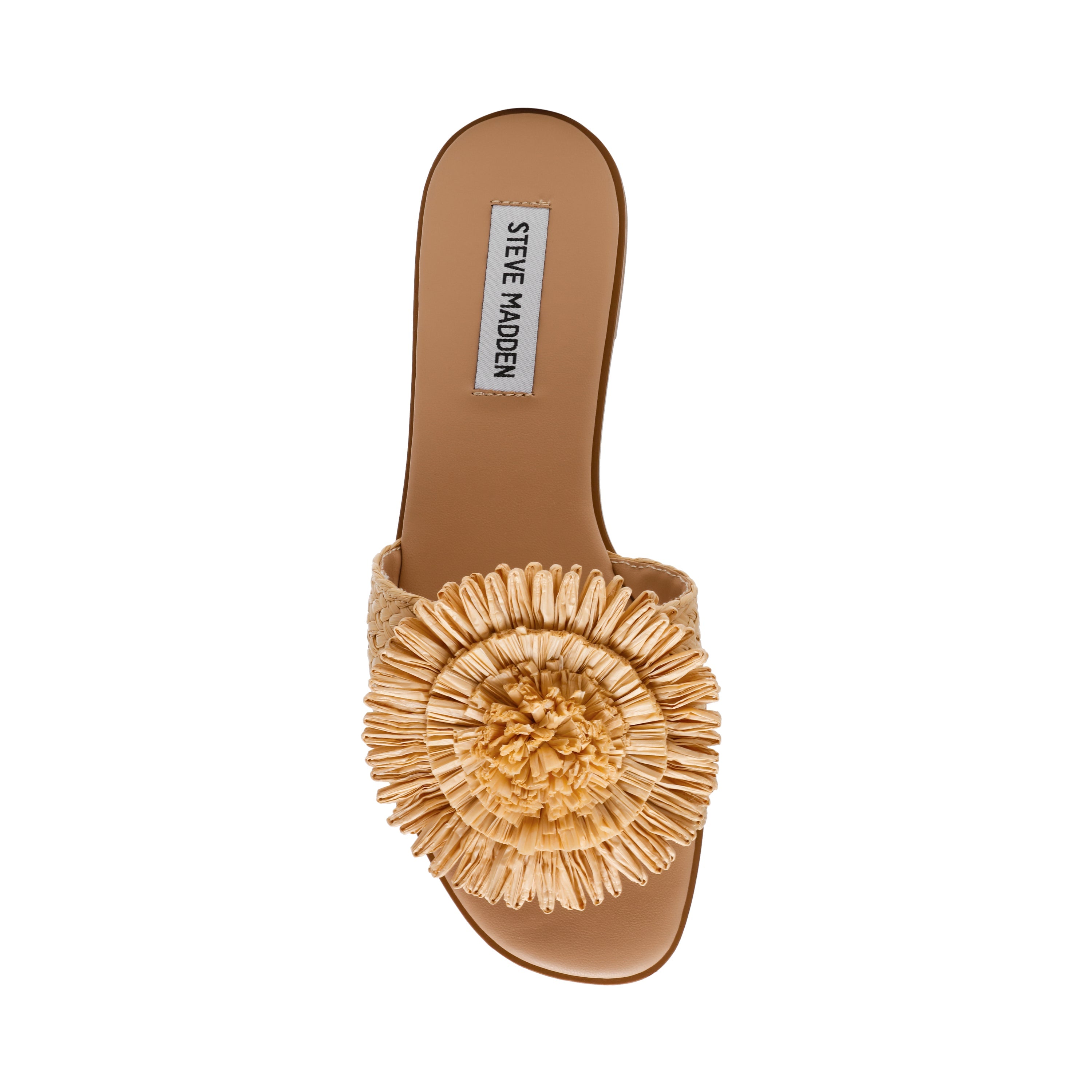 Karaoke Women's Tan Raffia Flat Sandals - view 4