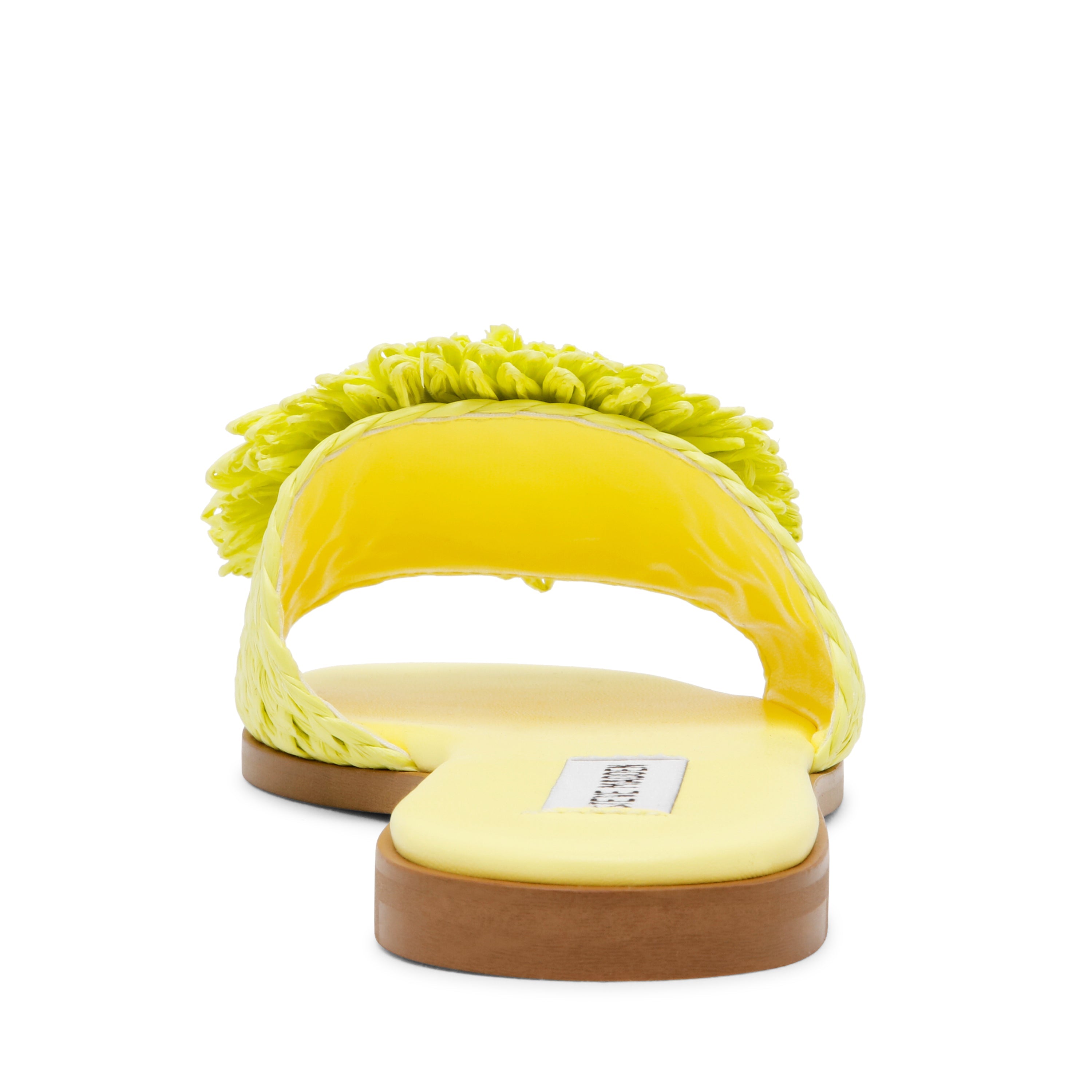 Karaoke Women's Lime Raffia Flat Sandals - view 3