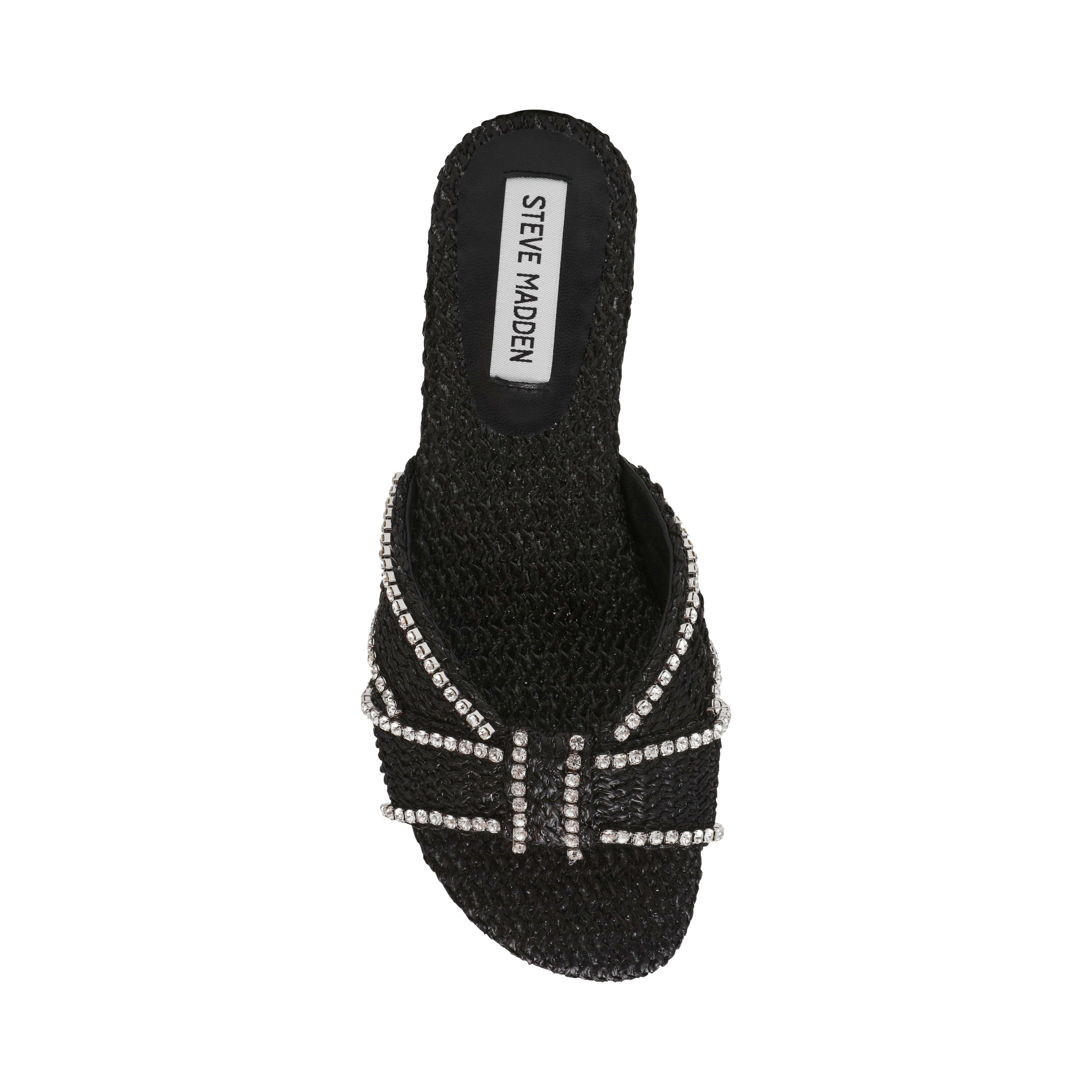 Mirah Women's Black Raffia Flat Sandals - view 5