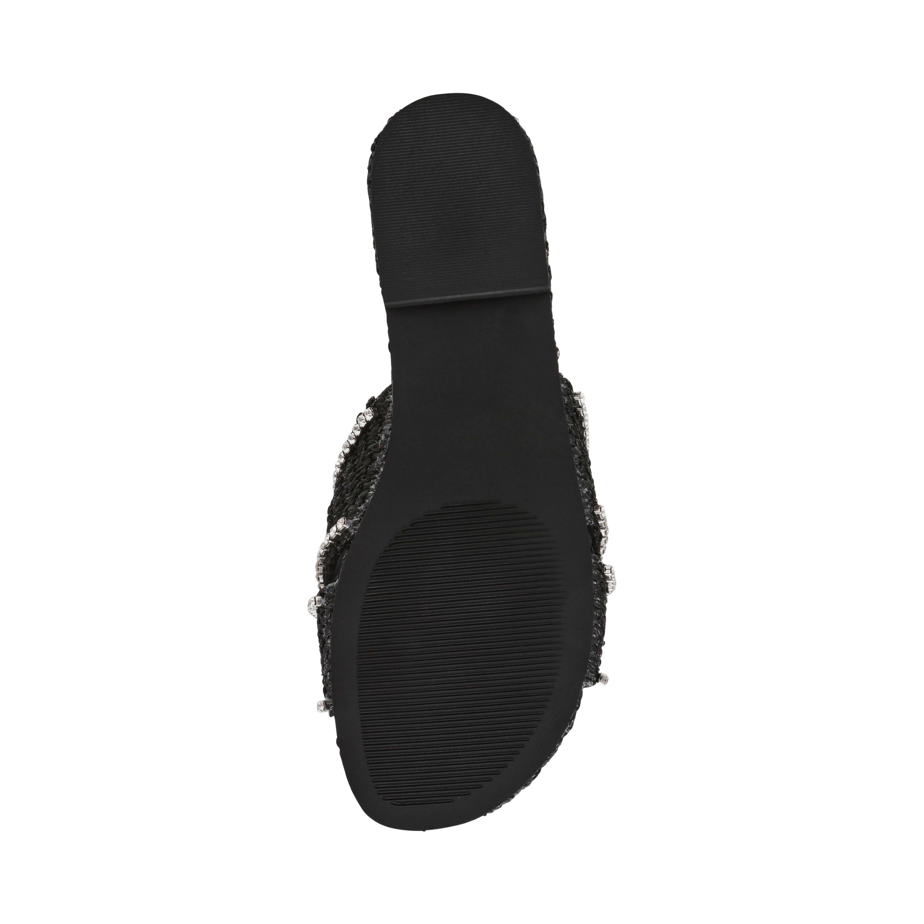 Mirah Women's Black Raffia Flat Sandals - view 6