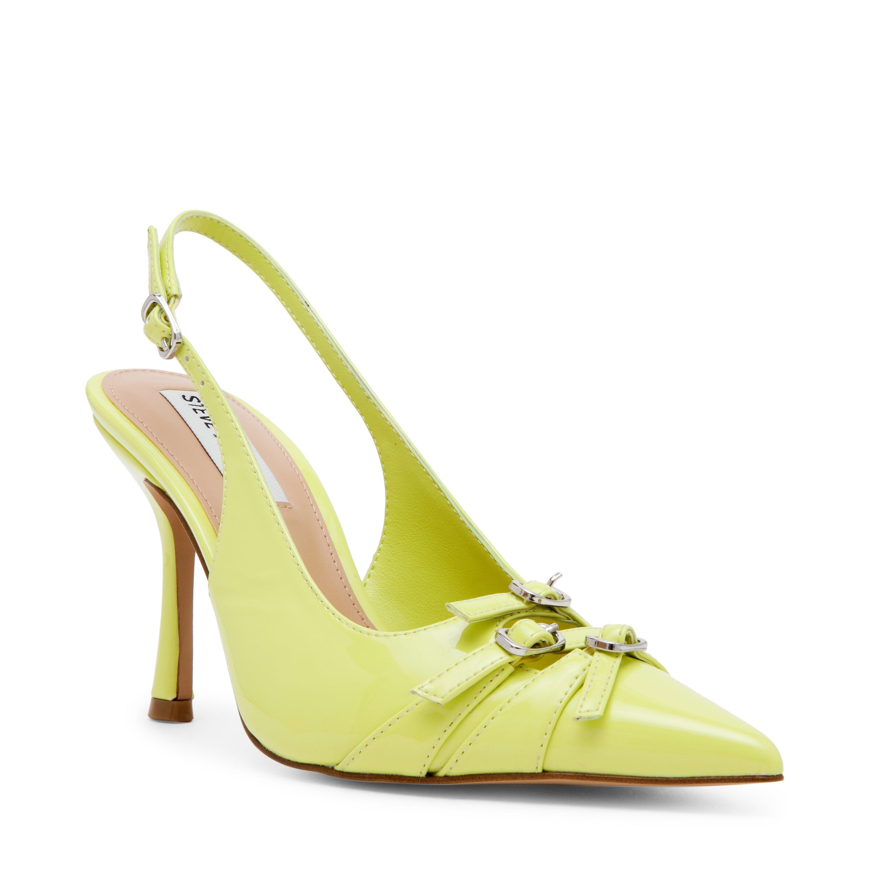 Lookout Women's Lime Patent Heels - view 2