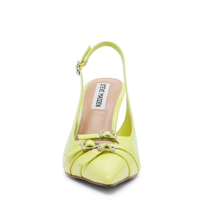 Lookout Women's Lime Patent Heels - view 3