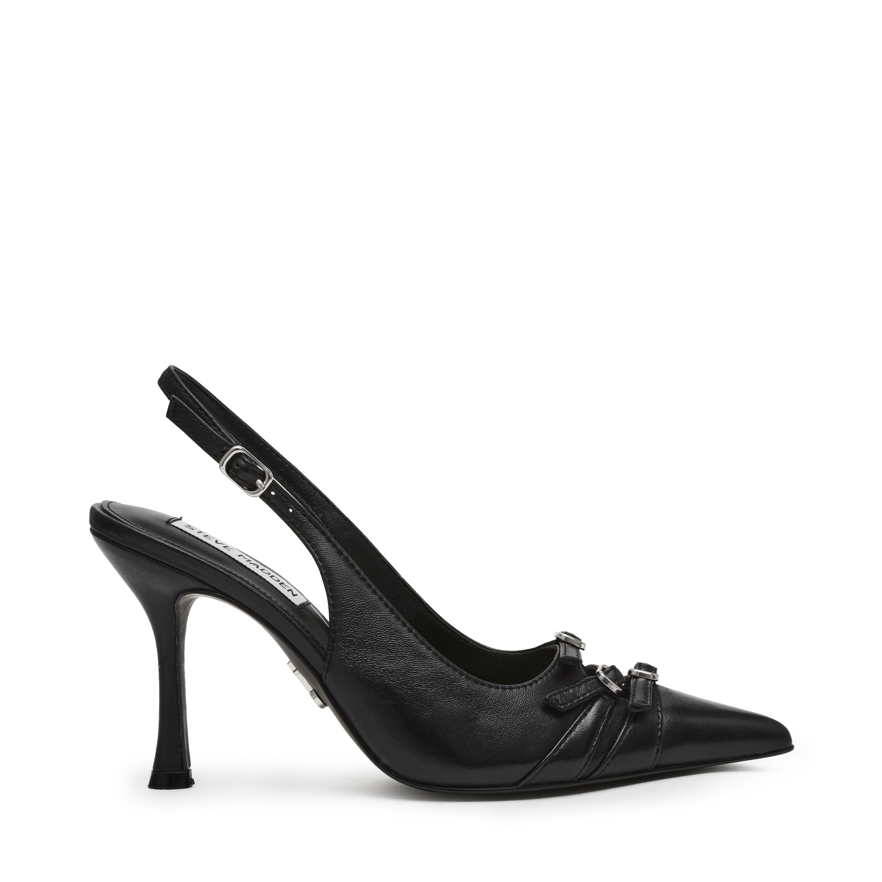 Lookout Women's Black Patent Heels
