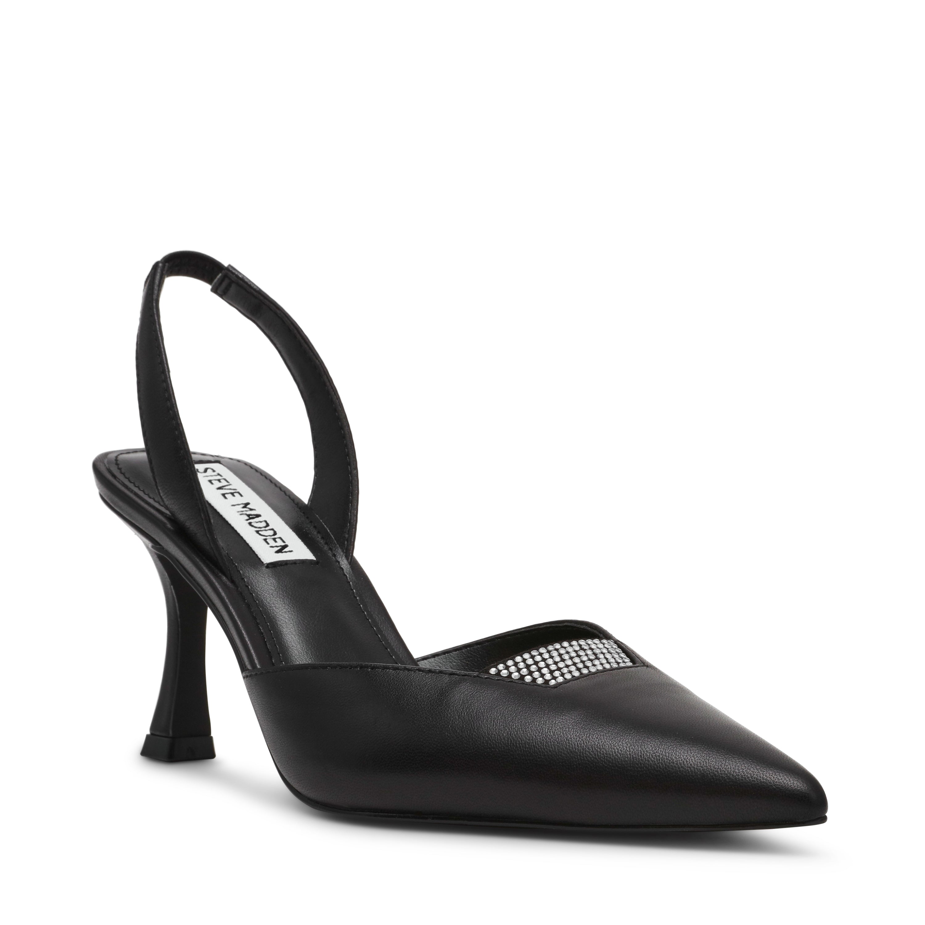 Yala Women's Black Leather Heels - view 2