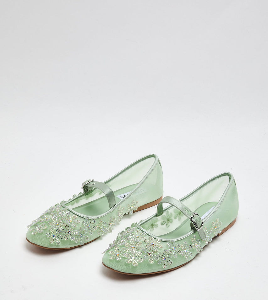 Wildlife Women's Green Ballet Flats - view 5