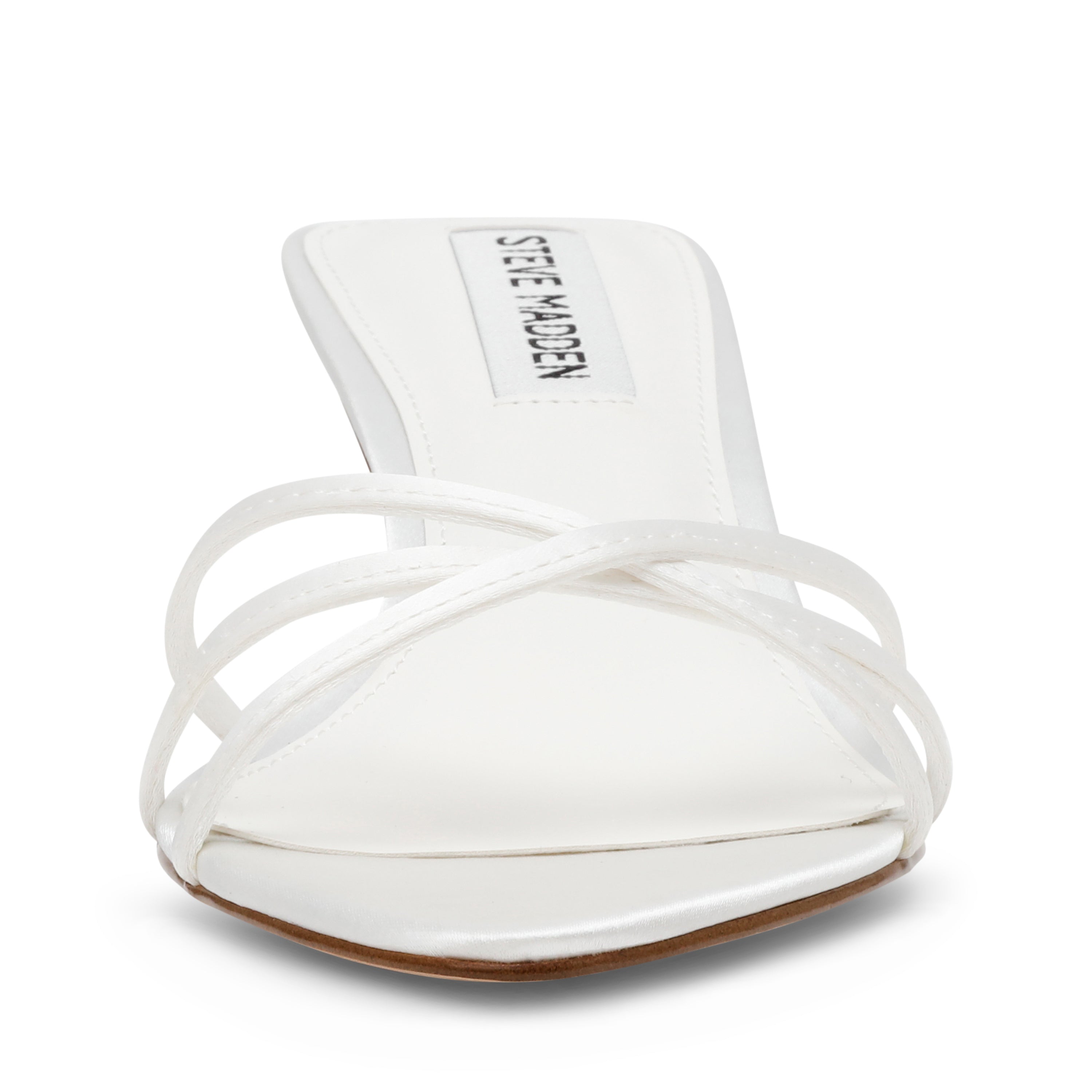 Candela Women's White Satin Heels - view 2