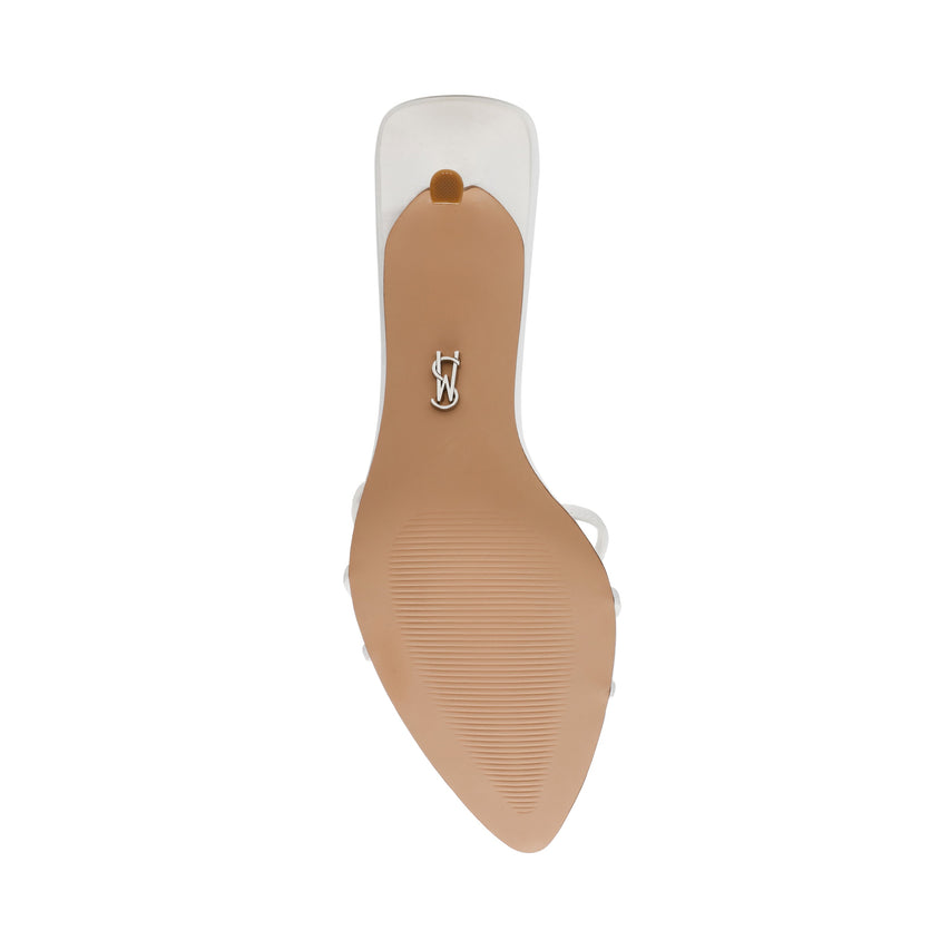 Candela Women's White Satin Heels - view 5