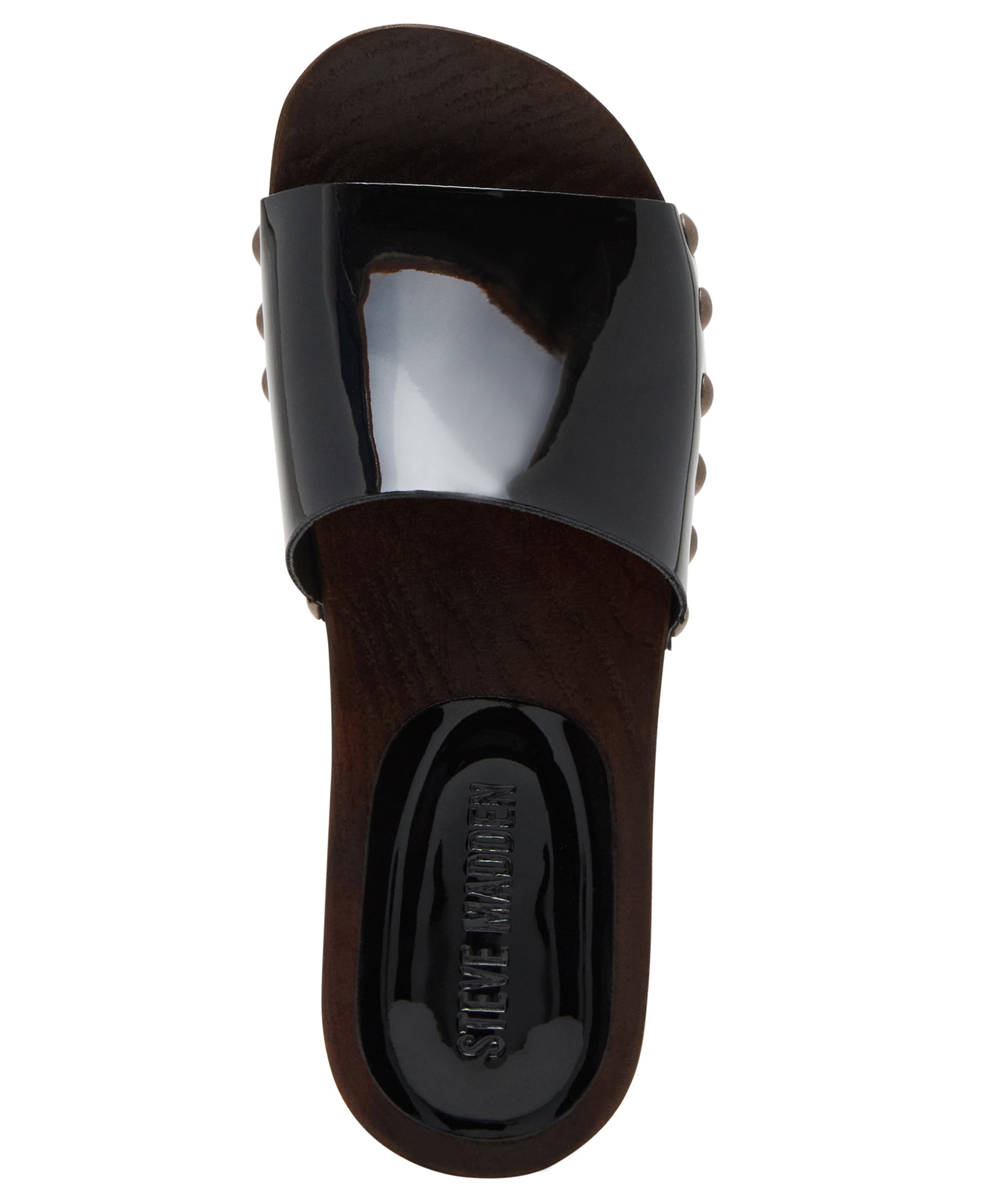 Cento Women's Black Patent Flat Sandals - view 4